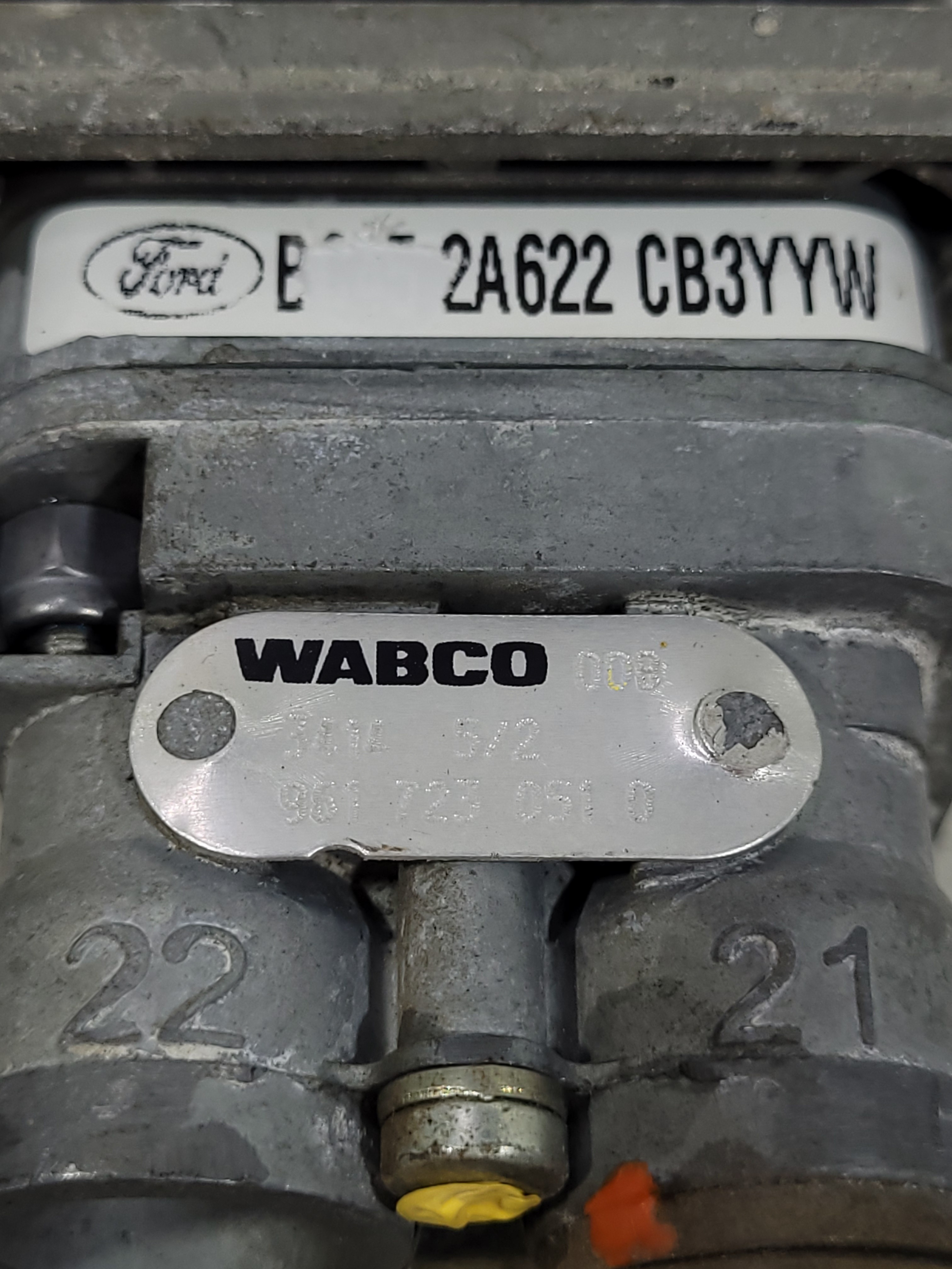 Válvula Do Freio Estacionário Ford Cargo – N 9617230510 6