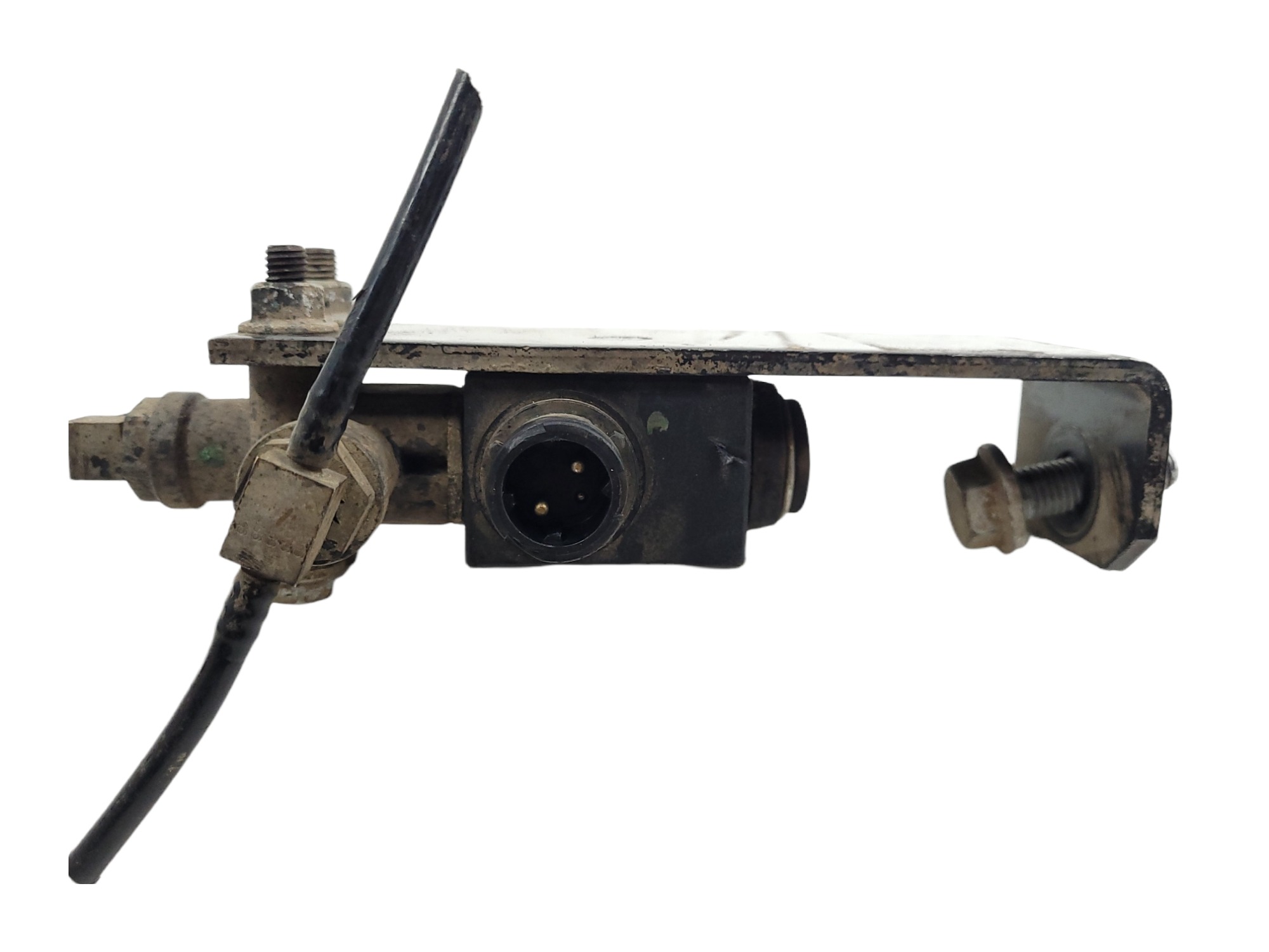 Valvula Solenoide Freio Motor Com Suporte M. Benz Atego Axor- 1