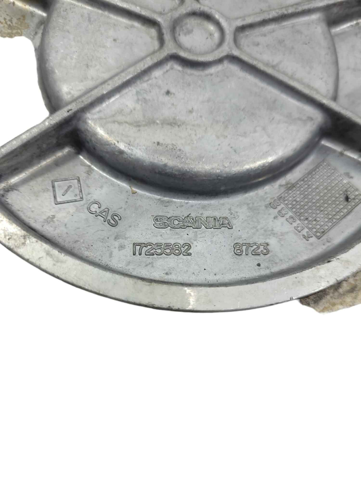 Tampa Da Capa Seca Do Motor Scania1725582 5