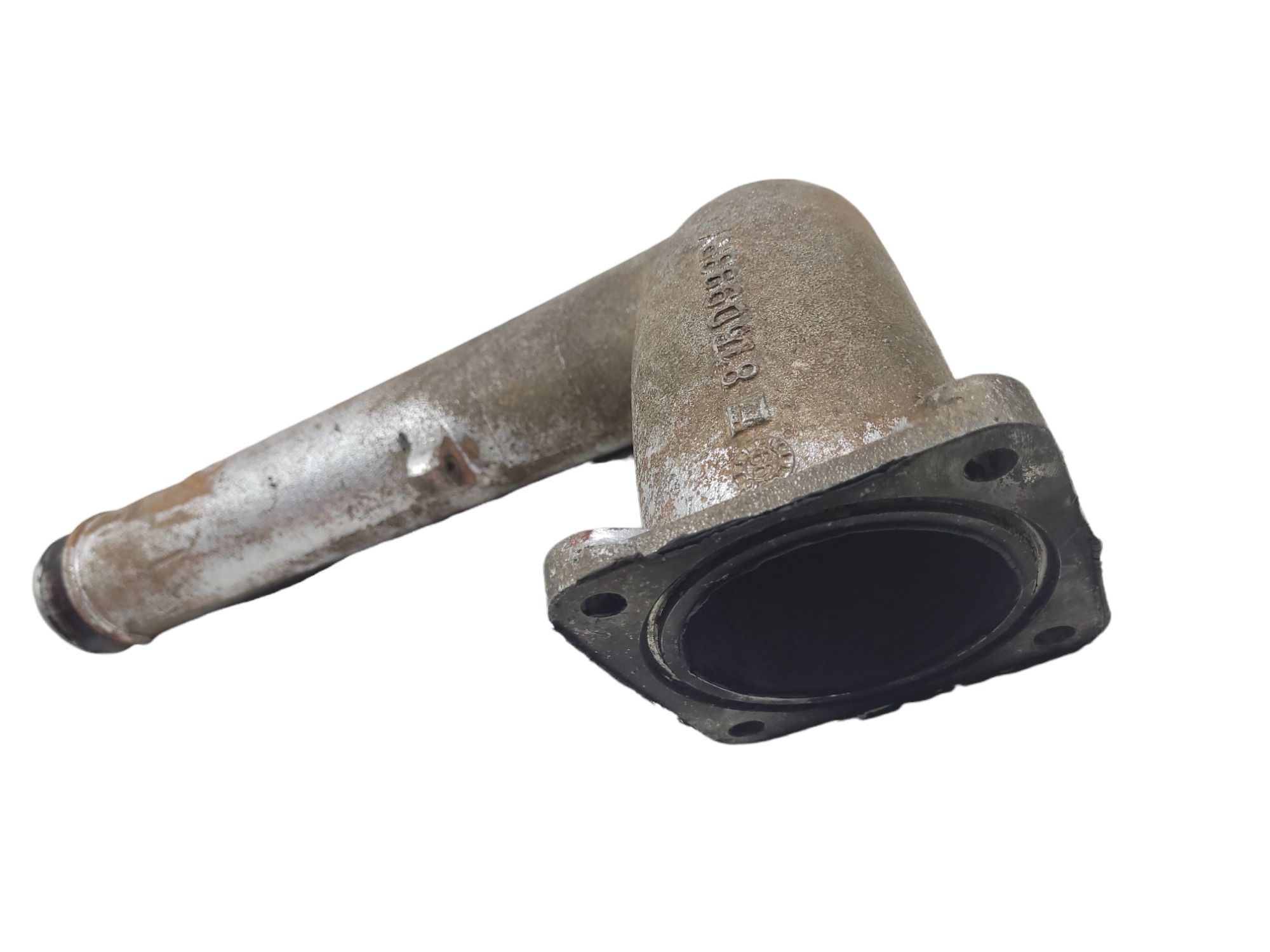 Tubo Intercooler Iveco Eurotech8160993ry Prata 3
