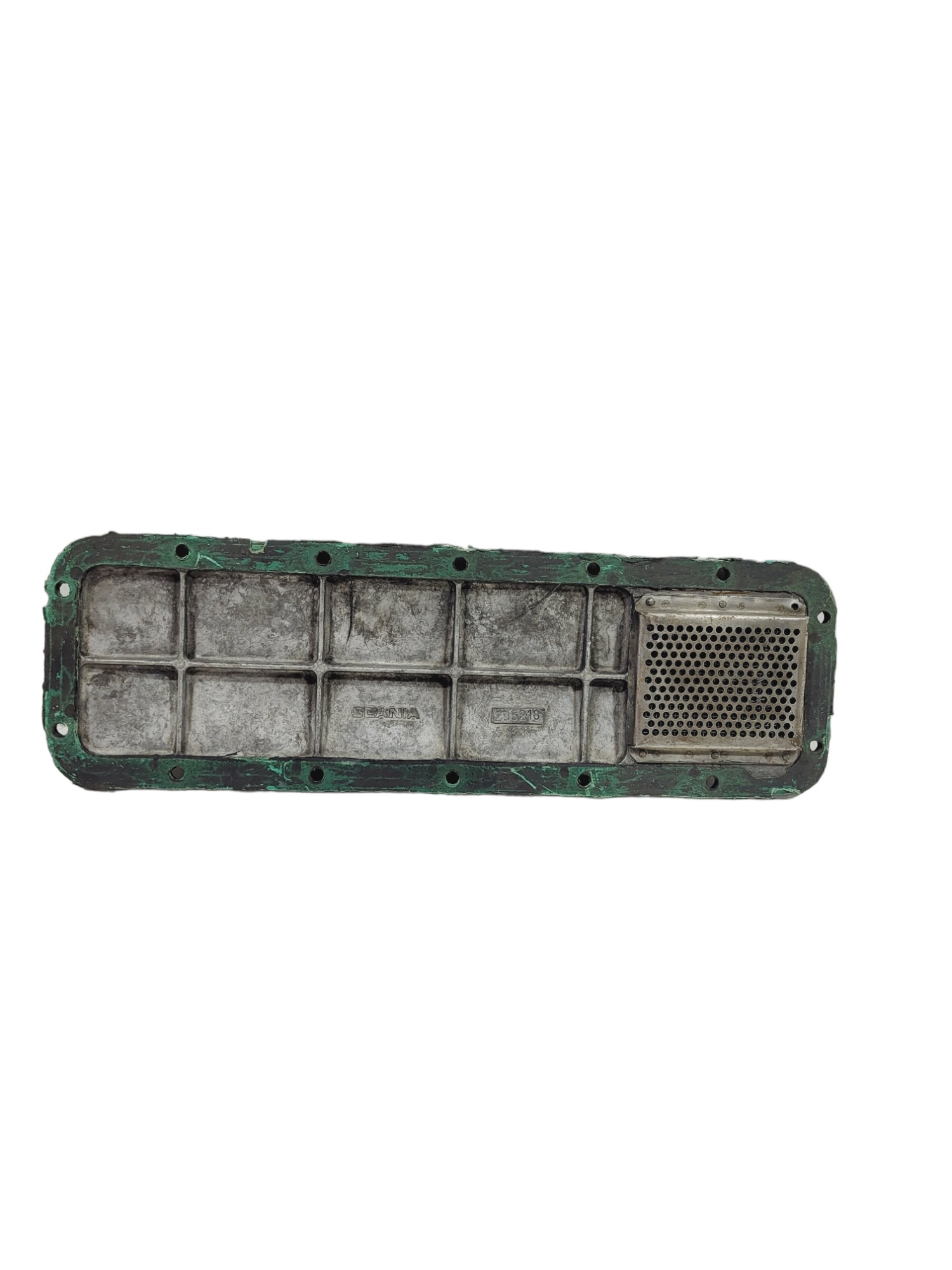 Tampa Lateral Motor Scania 113d295218 Cinza 4