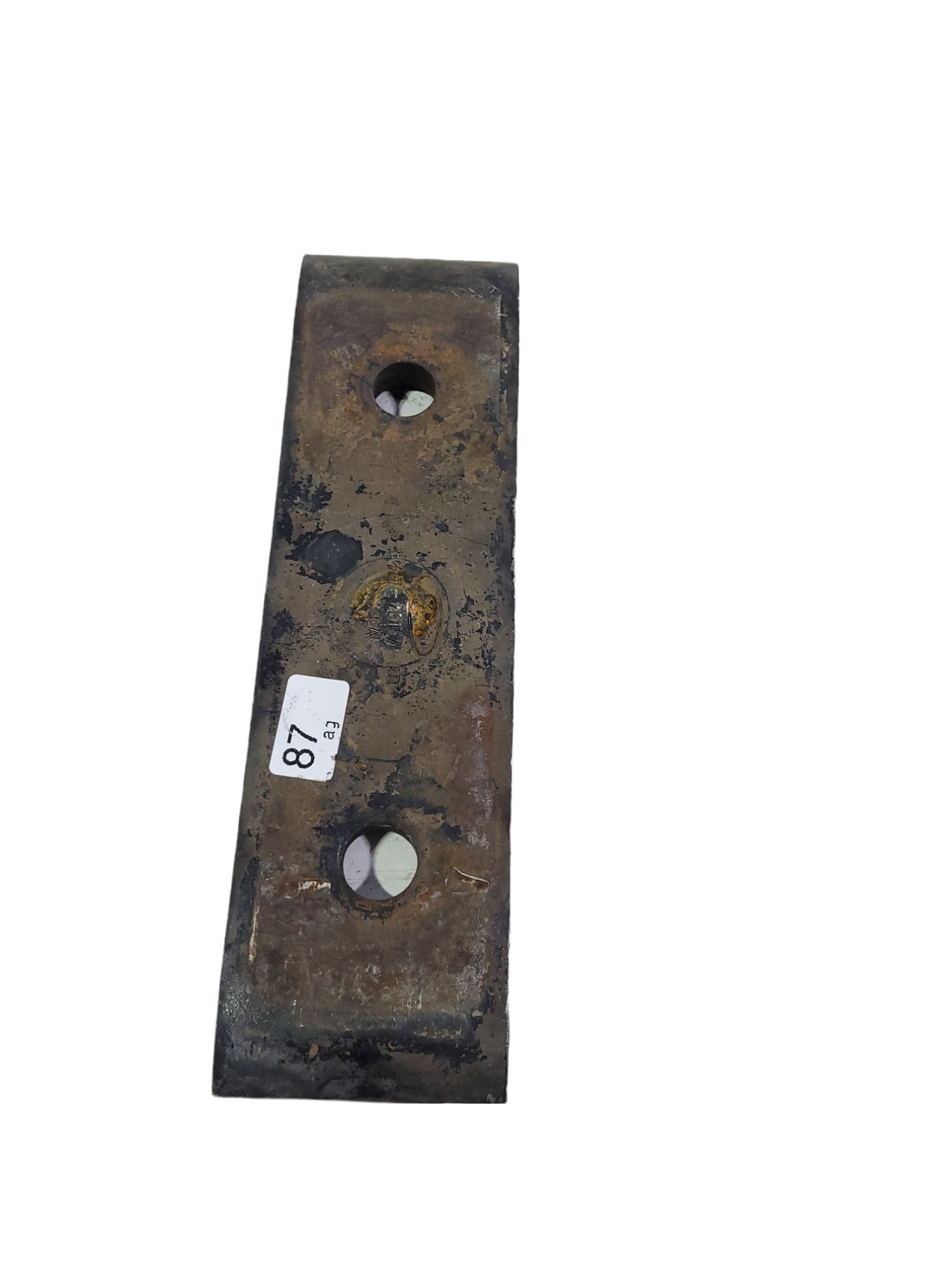 Placa Mola Fixação Câmbio Cargo Preto 4