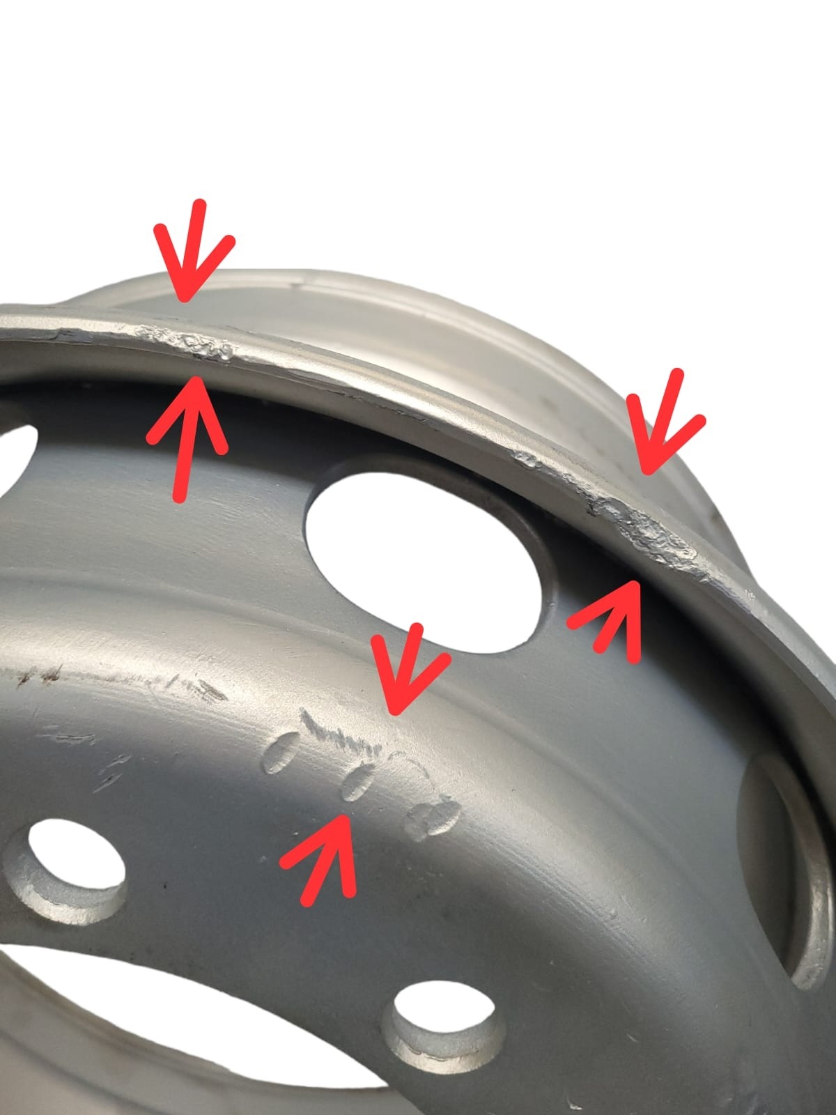 Roda Ferro 295×80r 2255088021870 Cinza 6