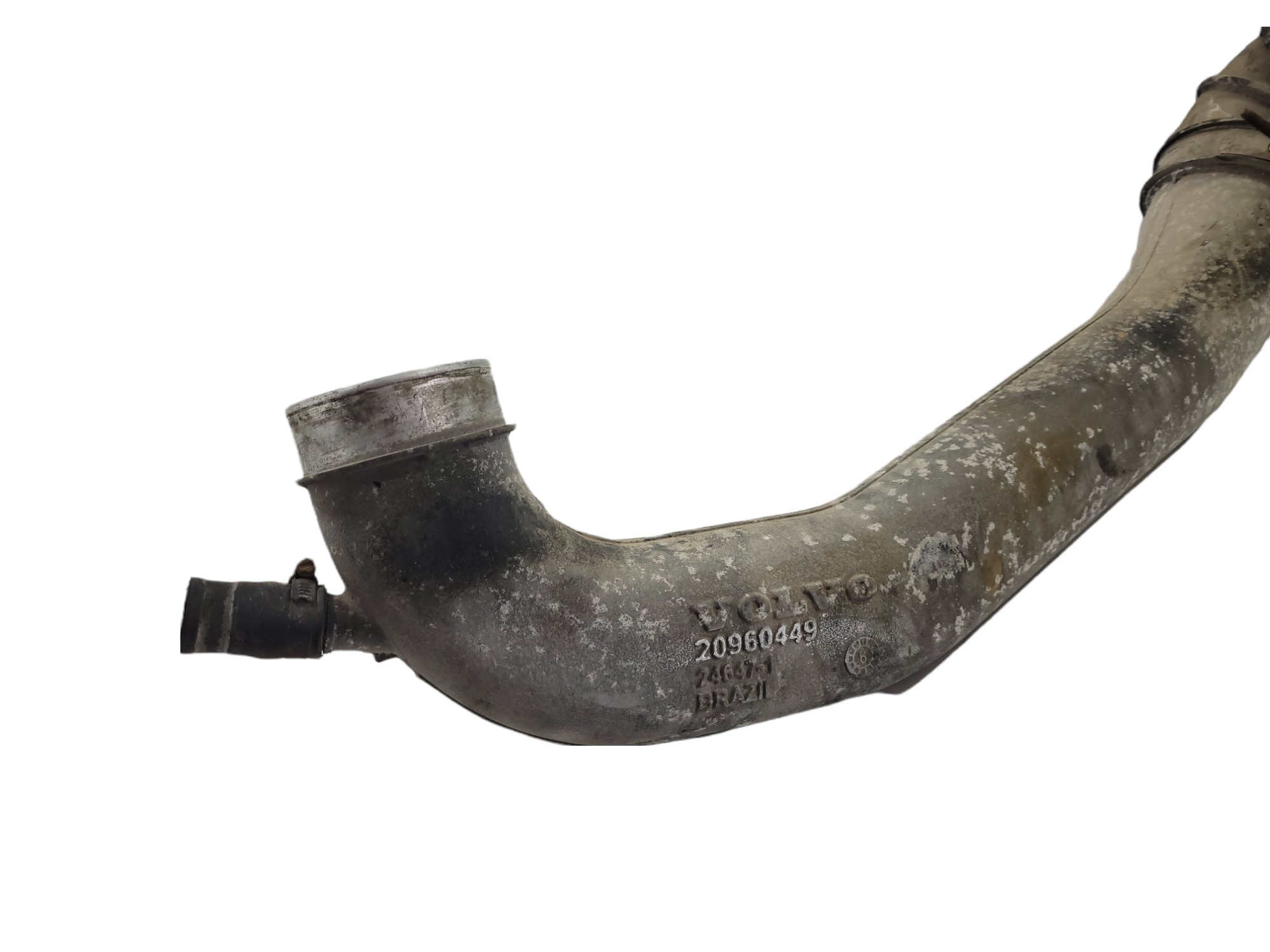Mangueira Do Intercooler Volvo 20960449 Cinza 4