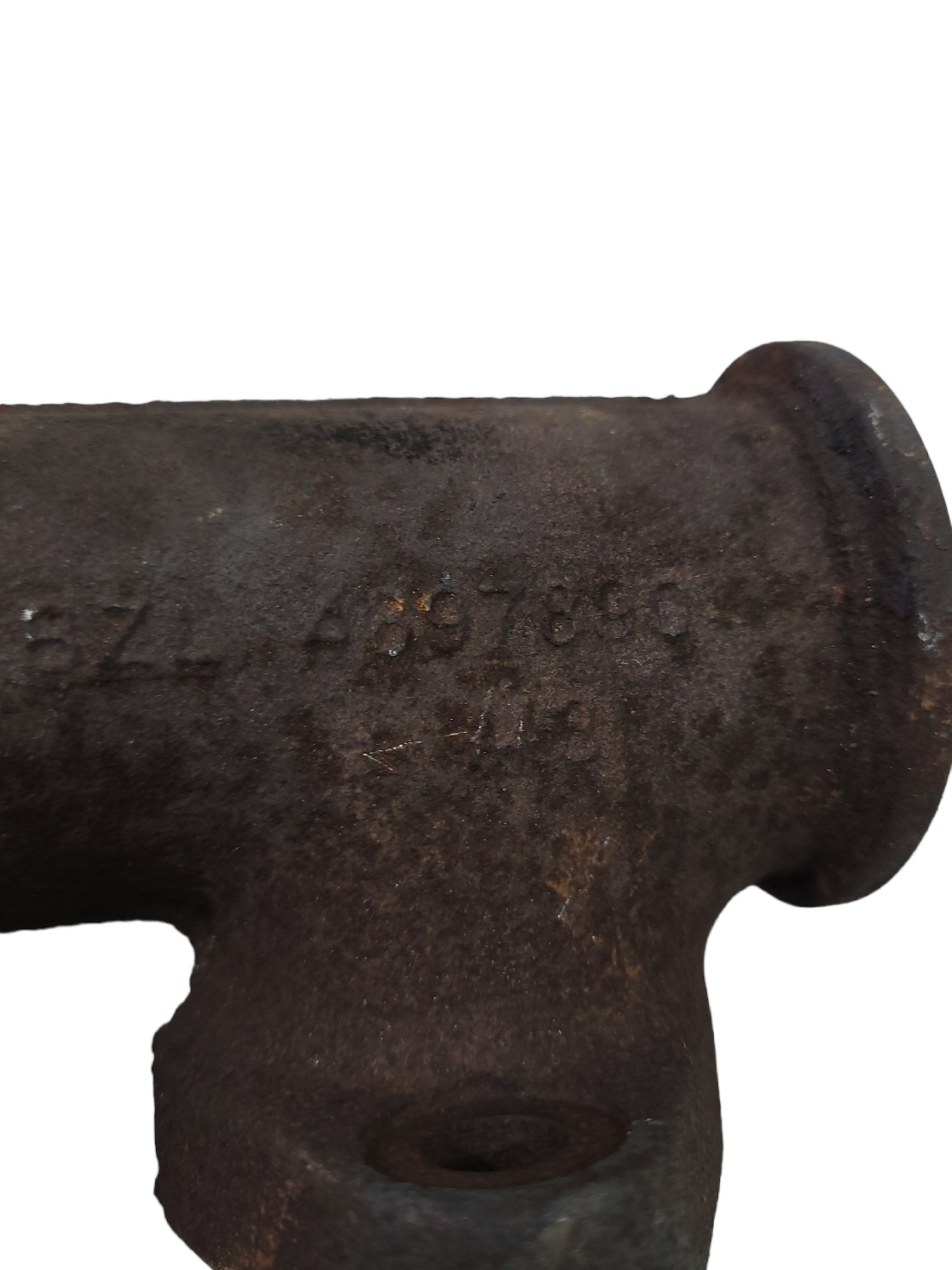 Cano Coletor Escape Motor Cummins Ford Cargo 4897890 5