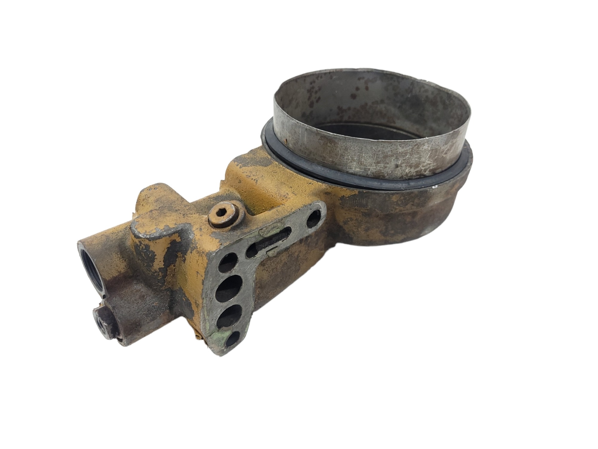 Suporte Filtro Lubrificante Motor M Benz Om352 0001842205 4