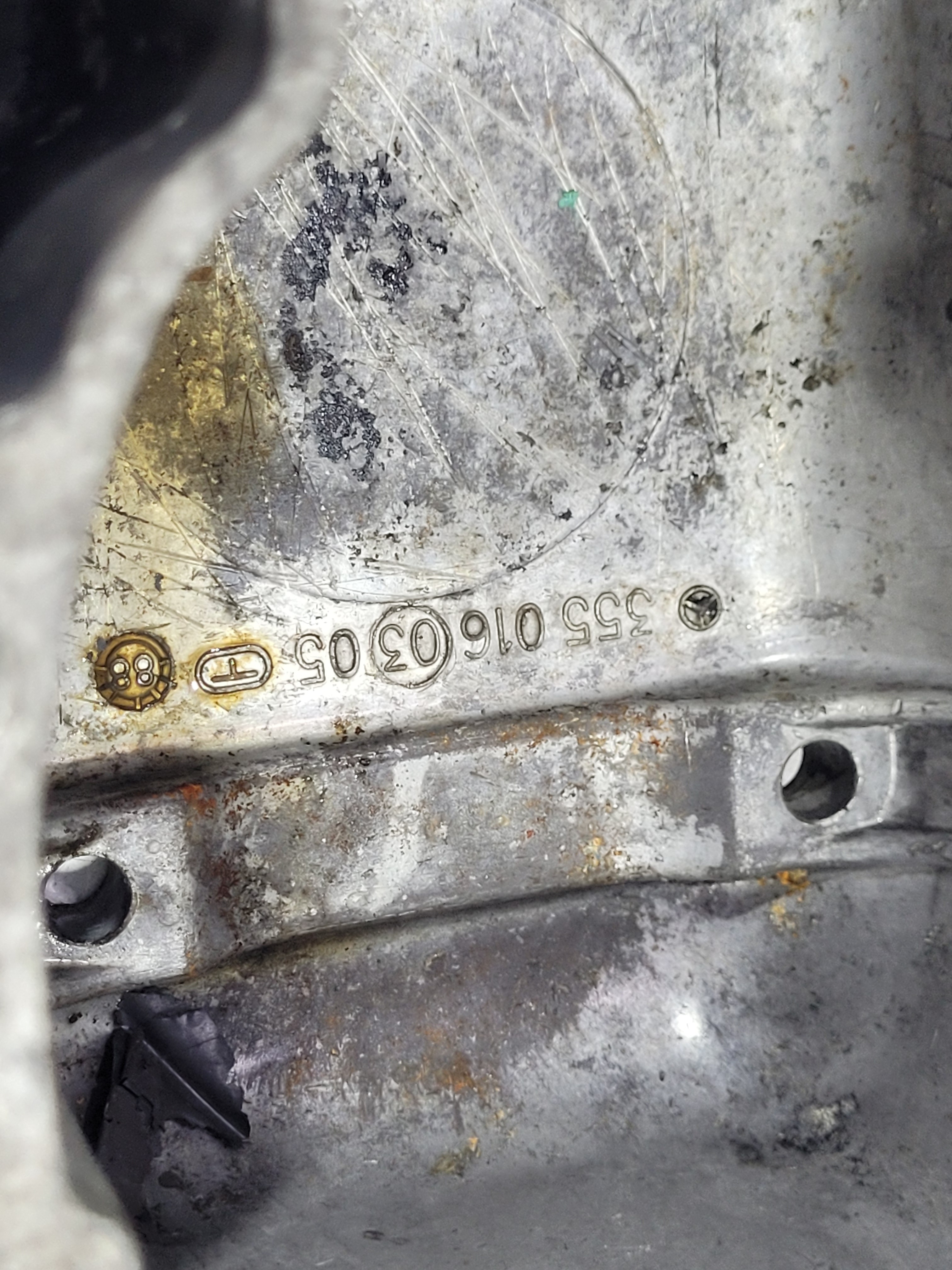 Tampa Válvula Motor Mbenz 3550160305 5