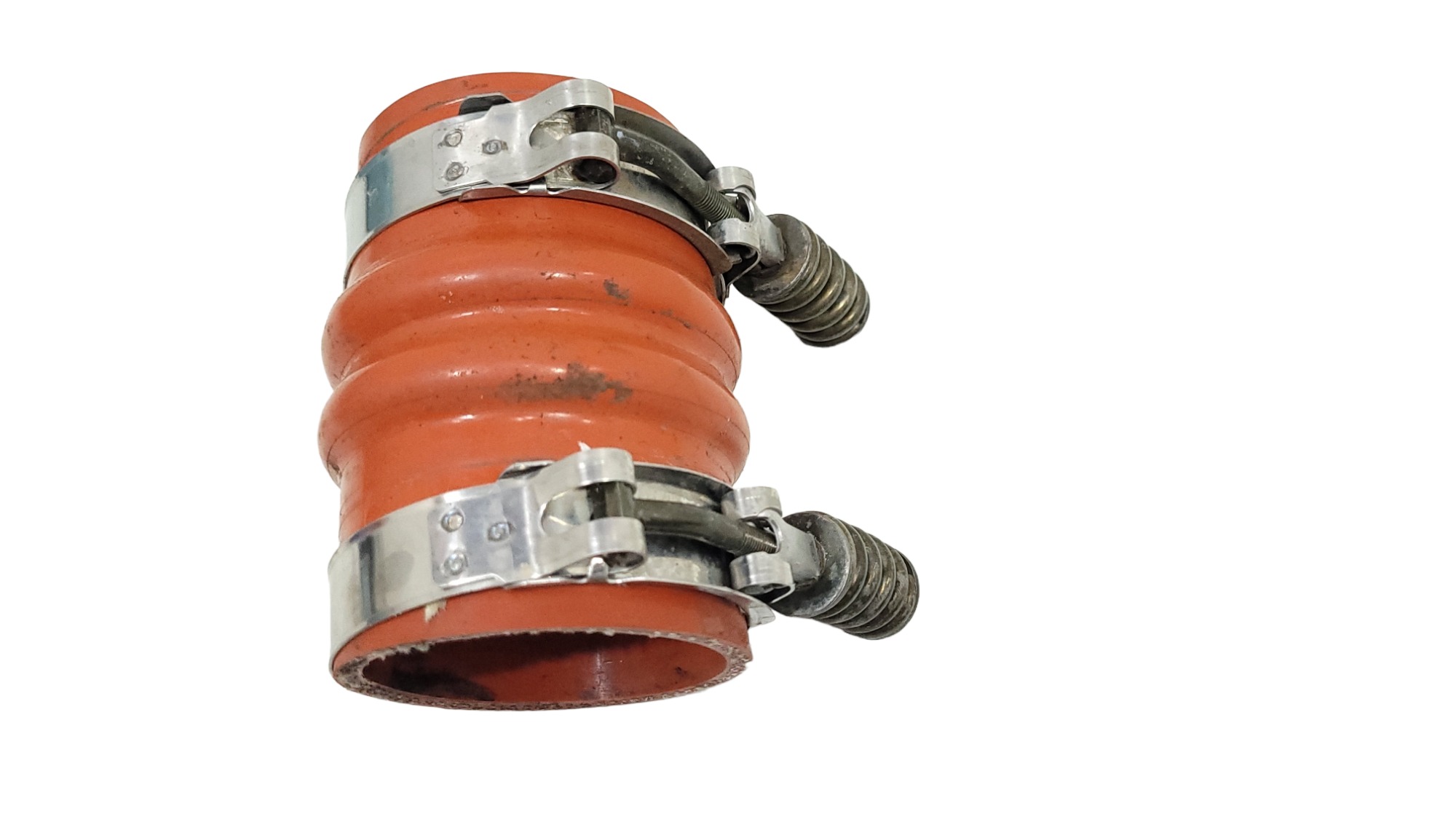 Mangueira Com Abraçadeira Intercooler Foton 1039  Laranja 3