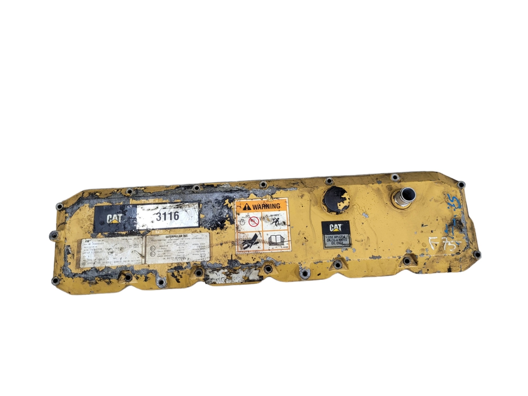 Tampa De Válvula Caterpillar 1