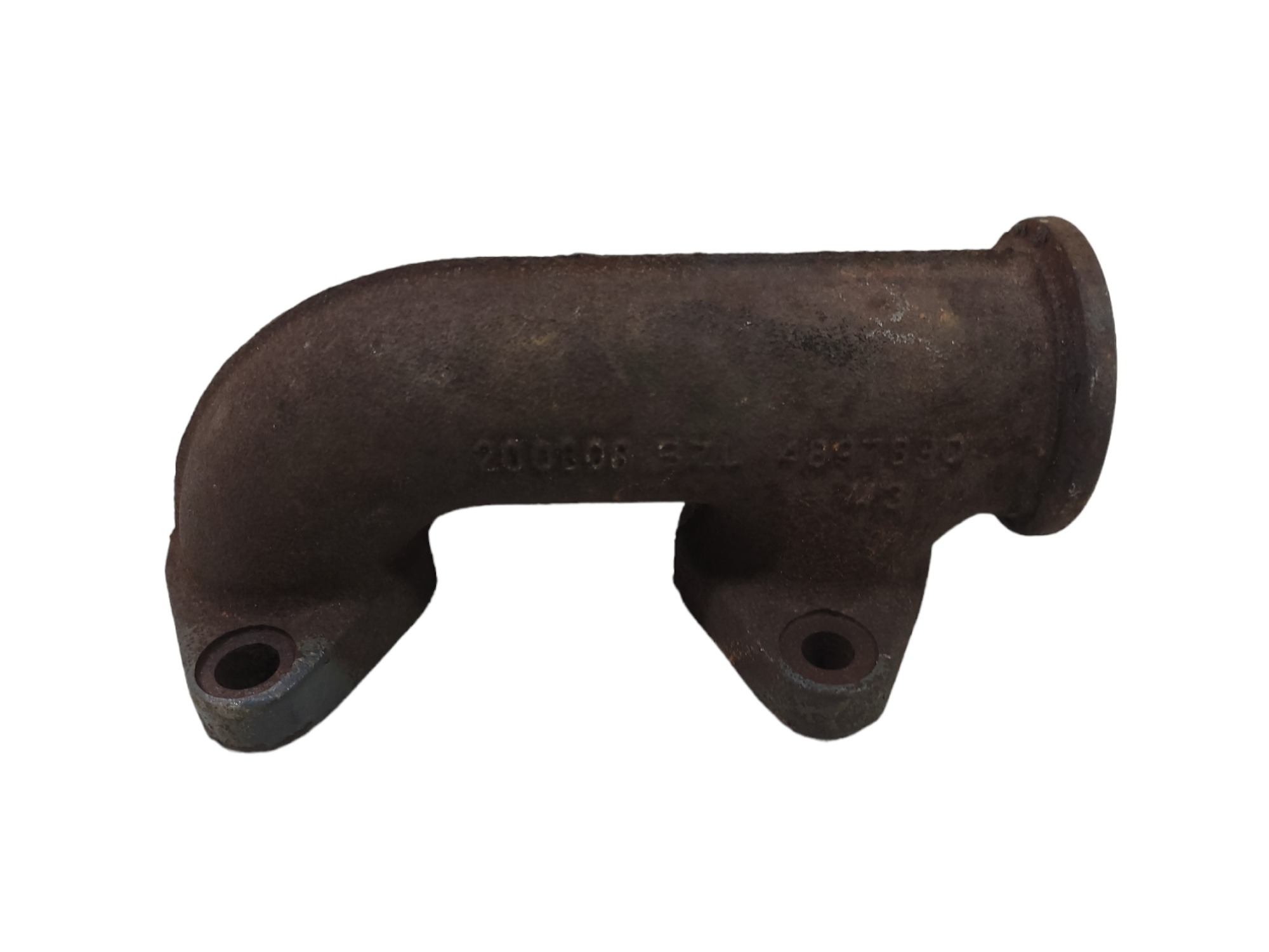 Cano Coletor Escape Motor Cummins Ford Cargo 4897890 1