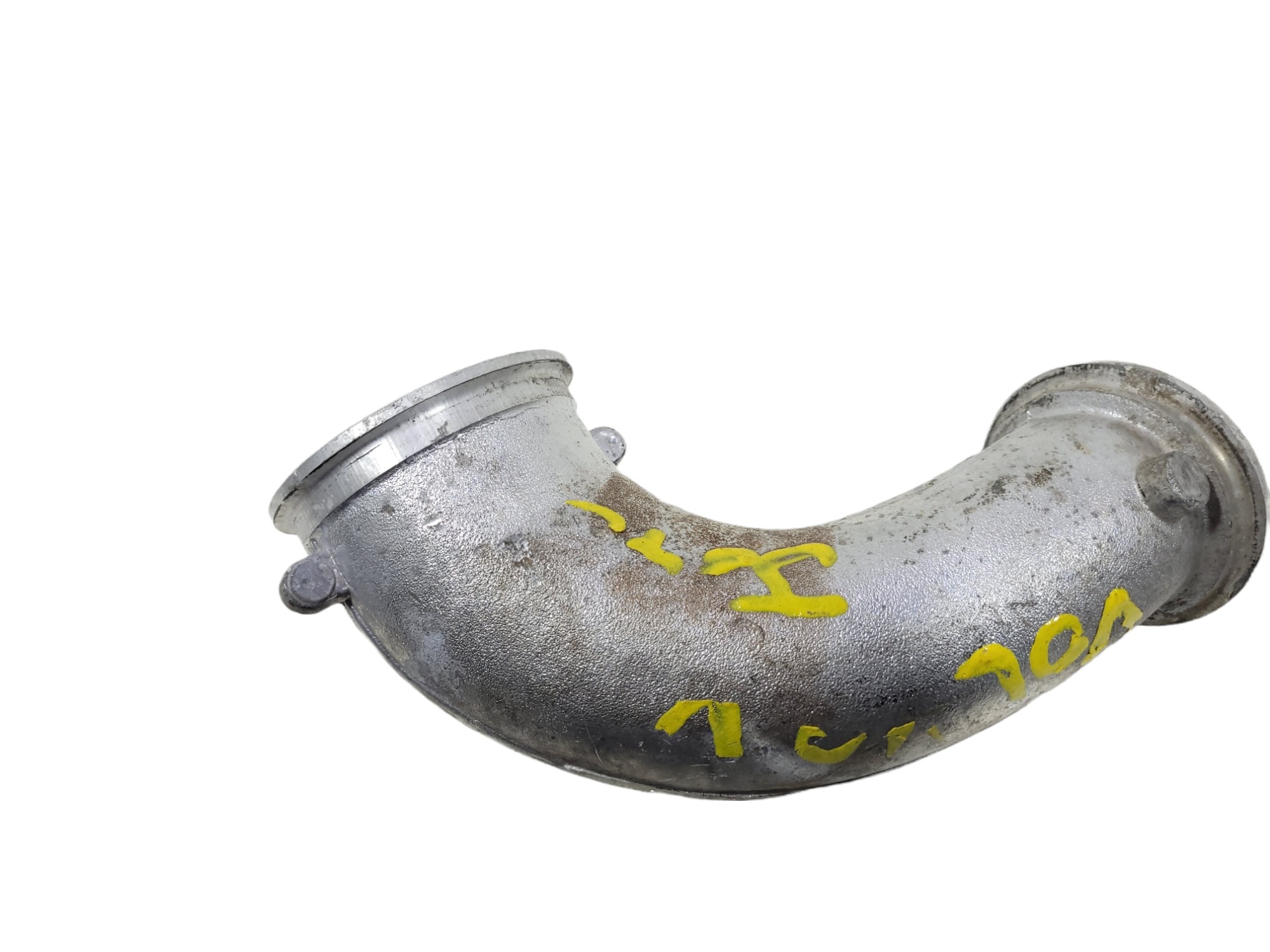 Curva Saida Turbina Volvo Vmn 21766543 Prata 2