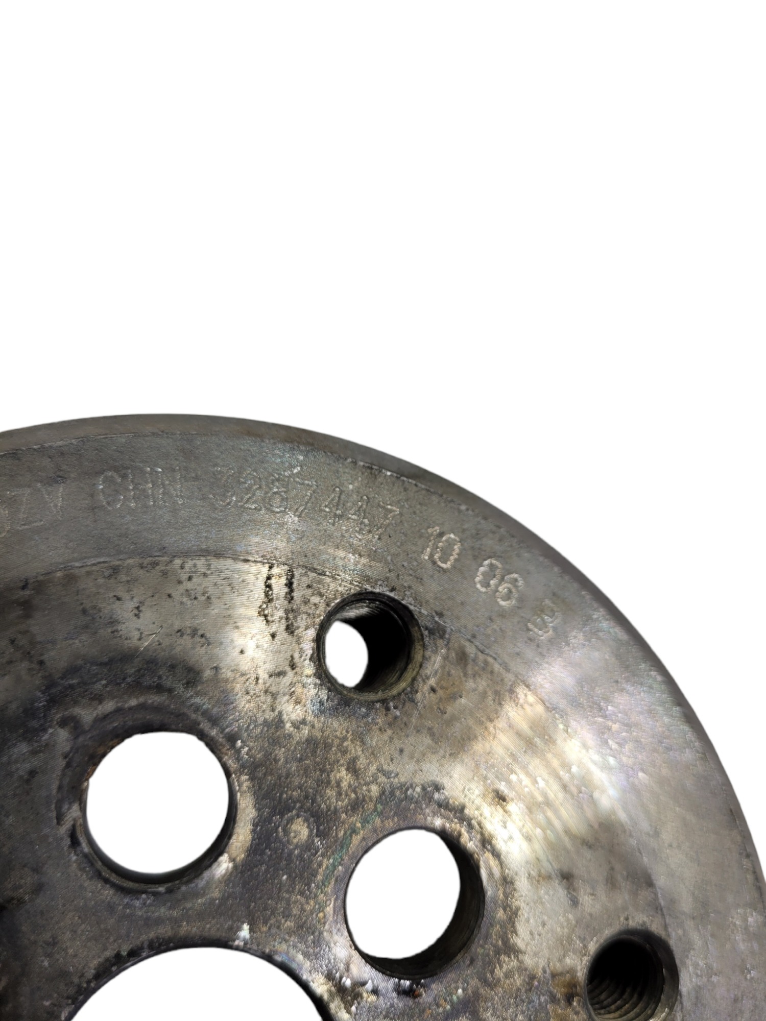 Flange Do Virabrequim Motor Cummins Isb 6cc 3287447 3