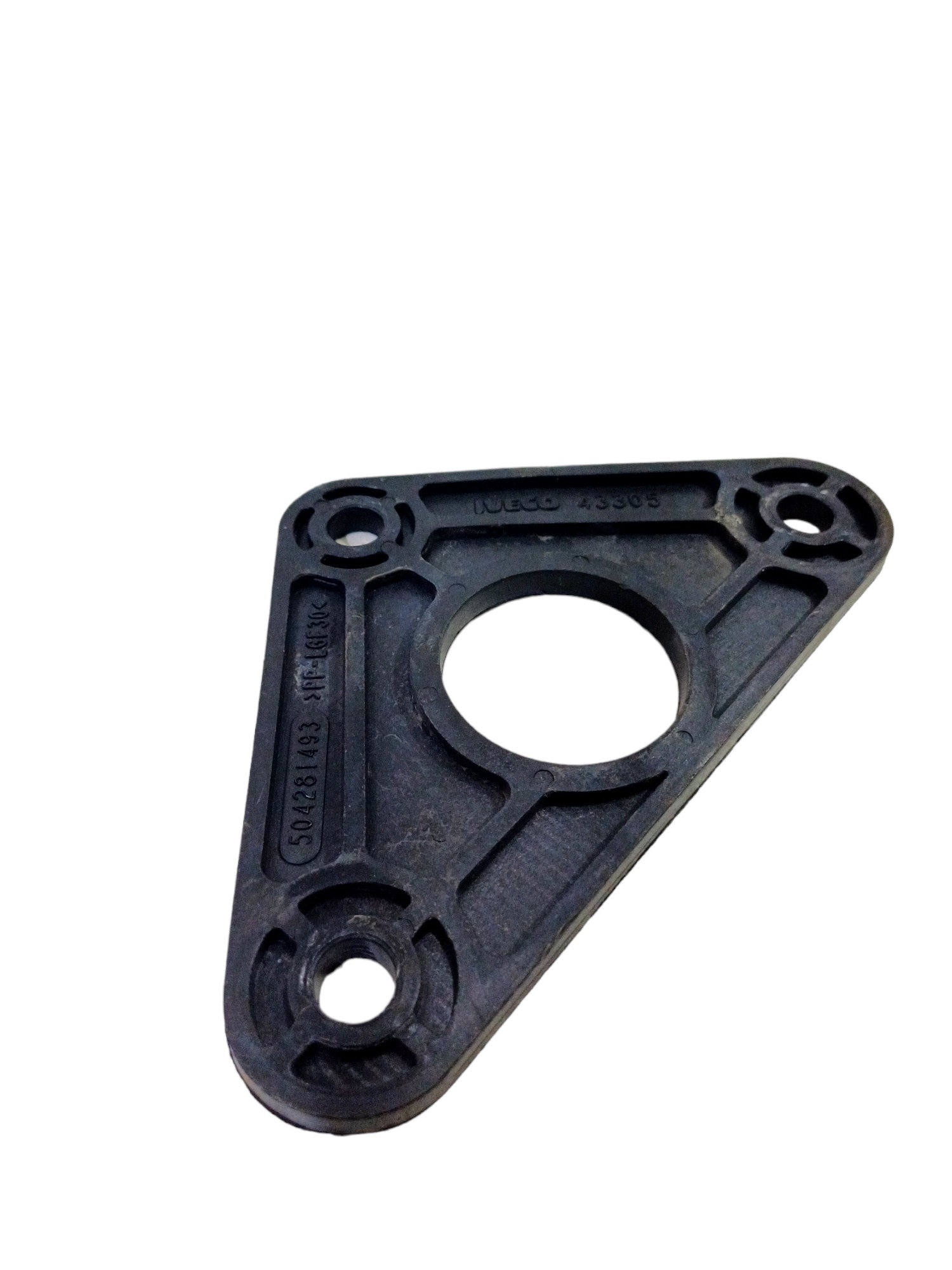 Distanciador Grade Dianteira Iveco Tector 504281493 Preto 1 4
