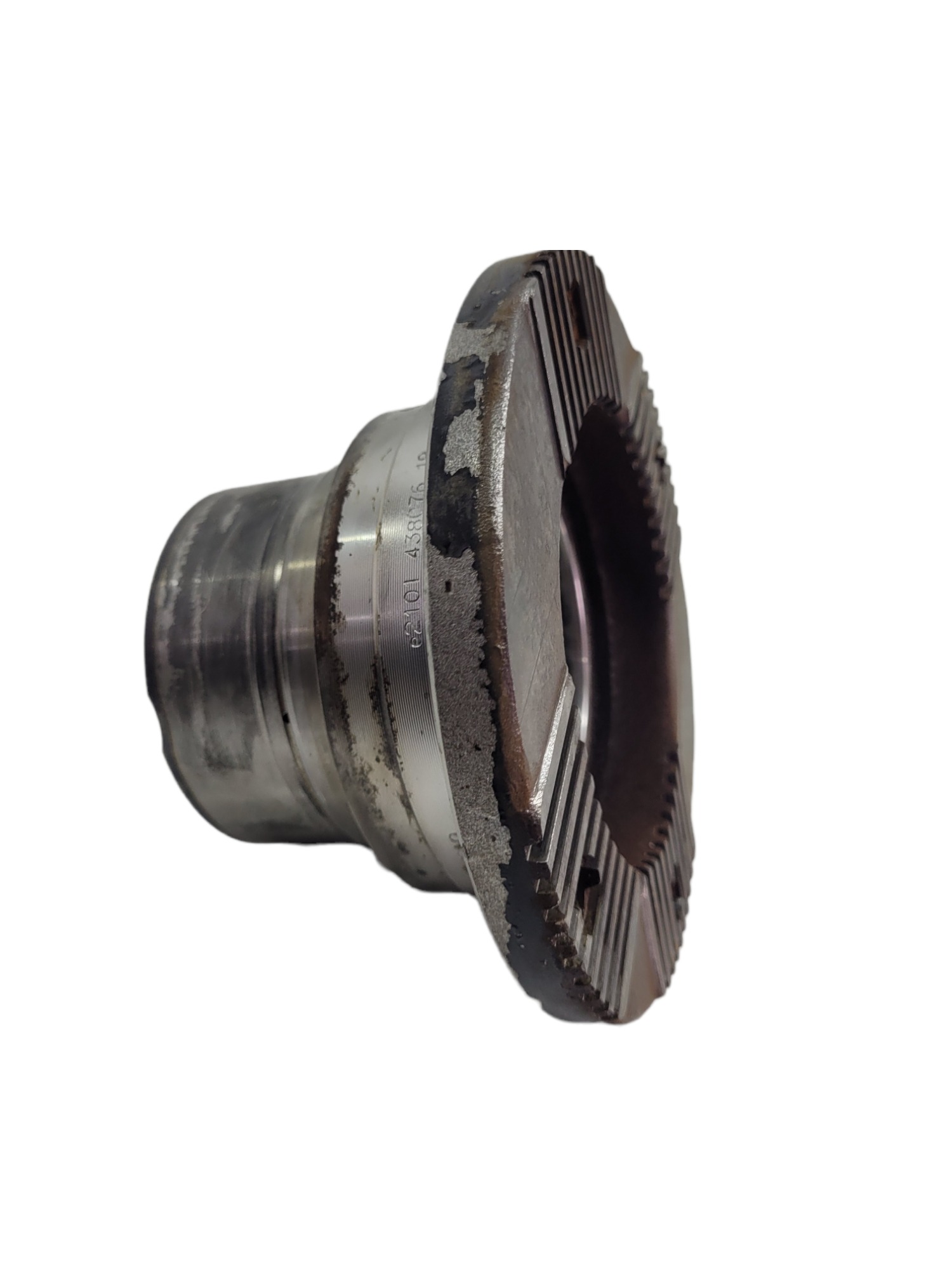 Flange Reto Saida Caixa Zf 1650 Volvo Fh 6