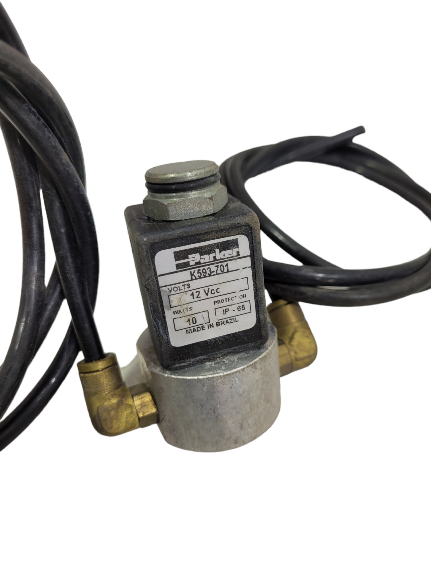 Válvula Solenoide Freio Motor M Benz Parker 7600-358tf 5