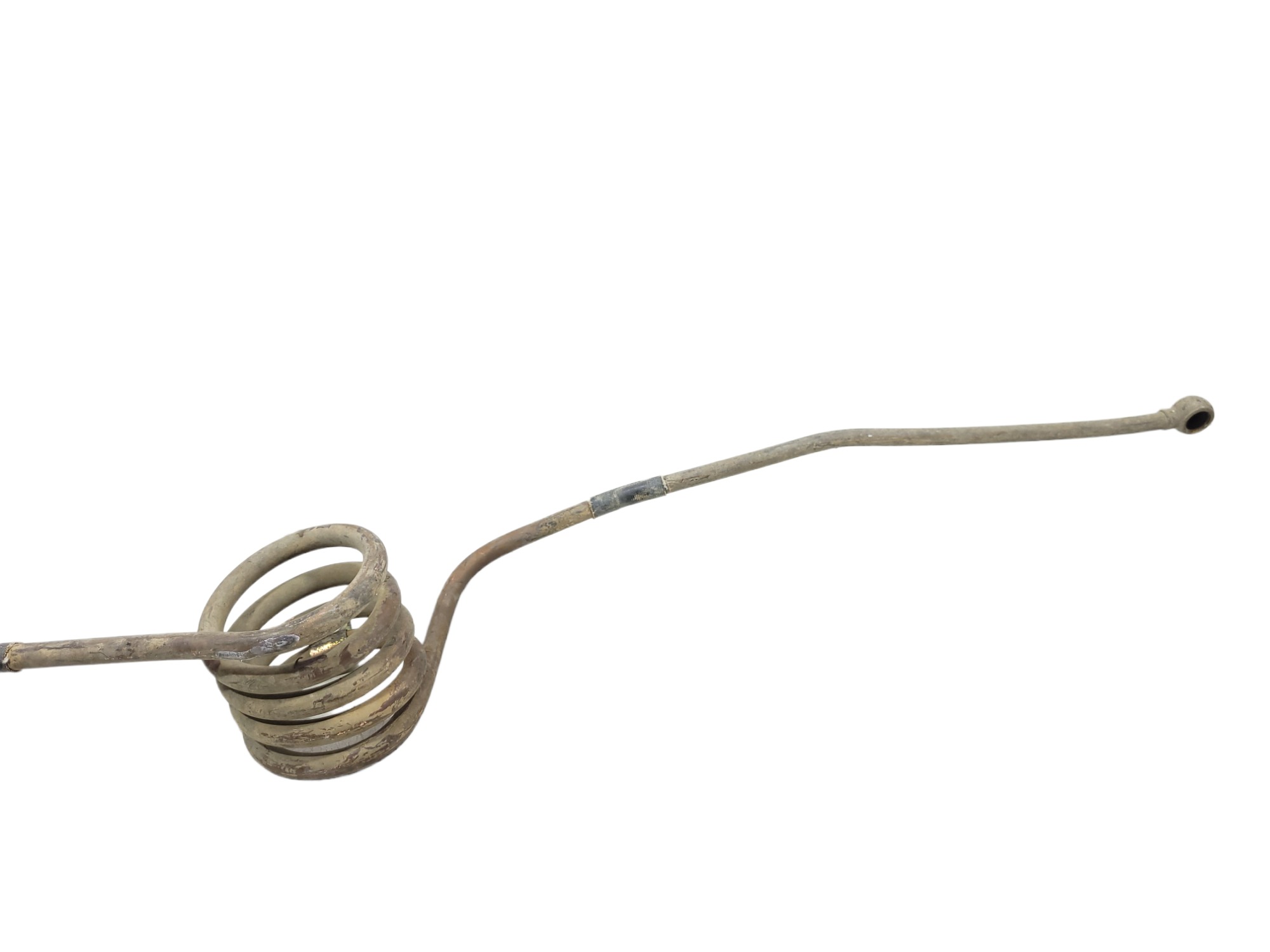 Tubo Aspiral Compressor Ar Cobre Ford Cargo 2