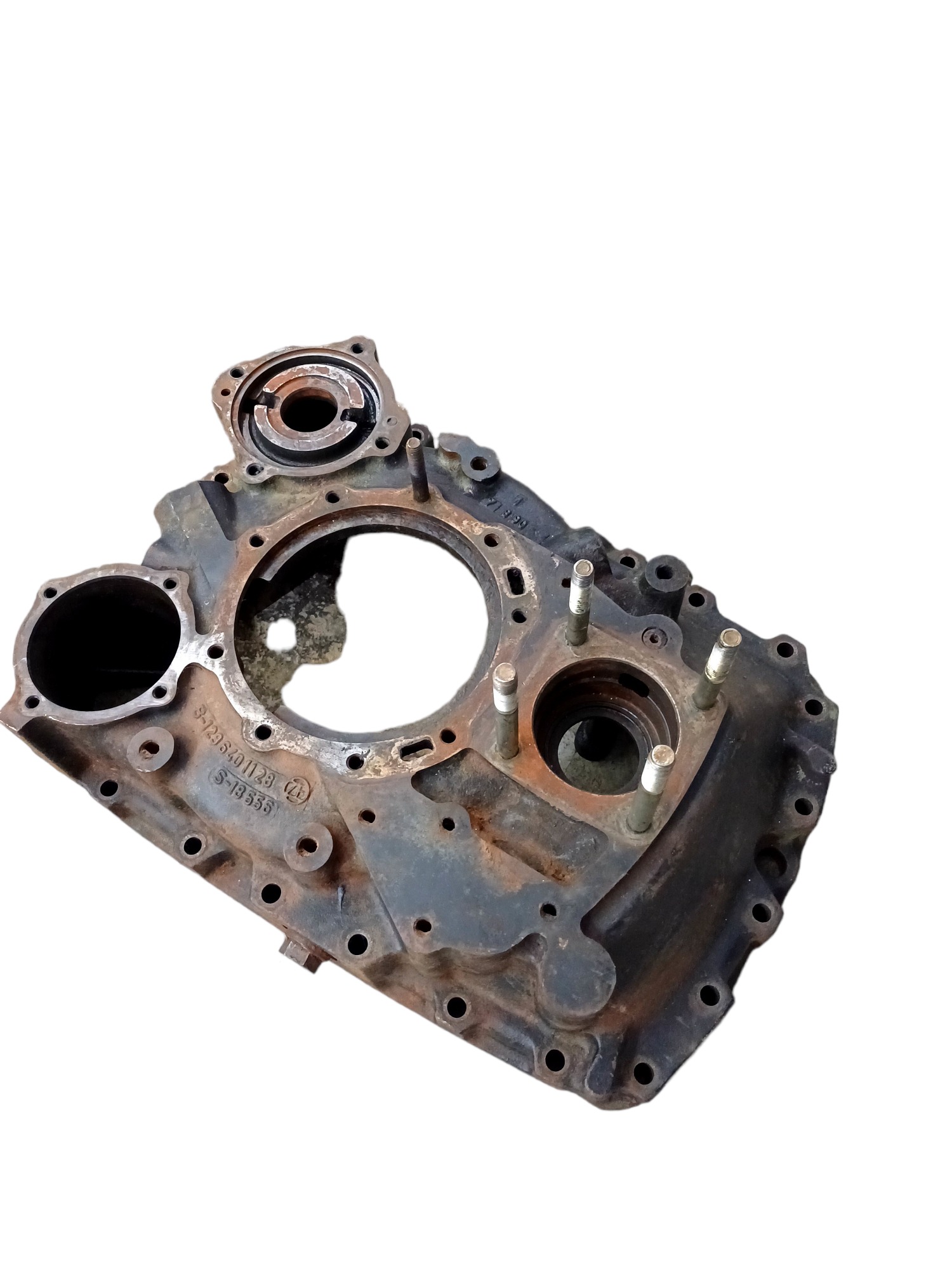 Tampa Carcaça Traseira Câmbio Zf M Benz 1296401128 3