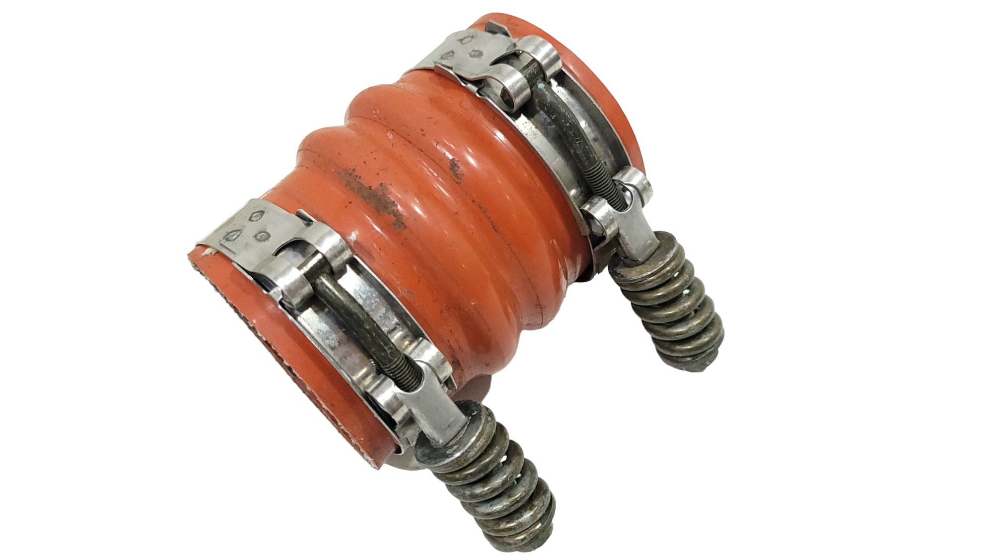 Mangueira Com Abraçadeira Intercooler Foton 1039  Laranja 1