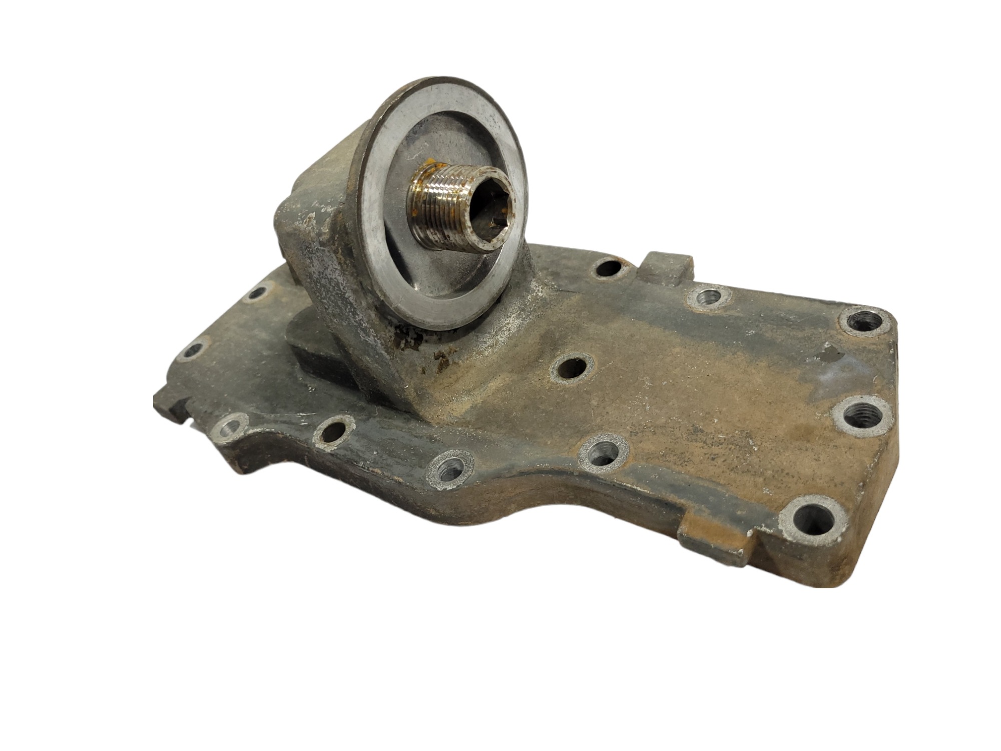 Cabeçote Filtro De Óleo Motor Cummins Isbn 4980333 3