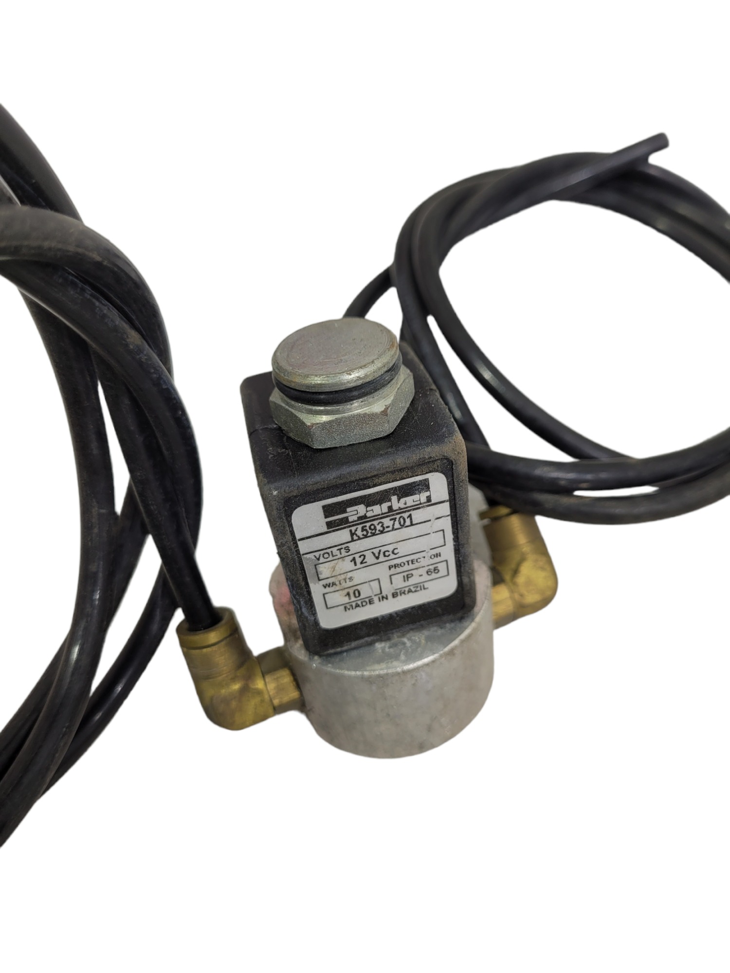 Válvula Solenoide Freio Motor M Benz Parker 7600-358tf 1