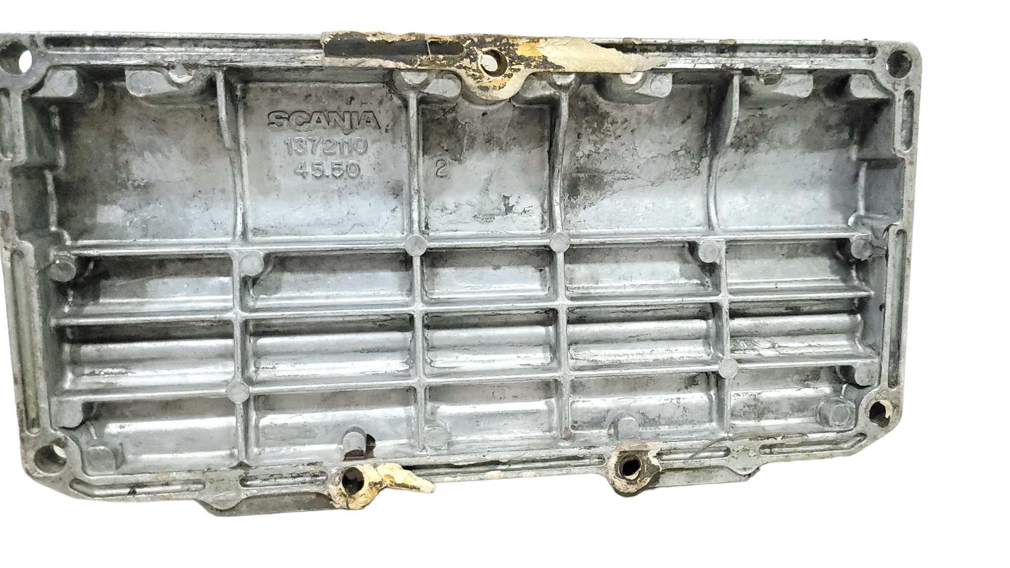 Tampa Radiador Oleo Motor Scania 1372110 5