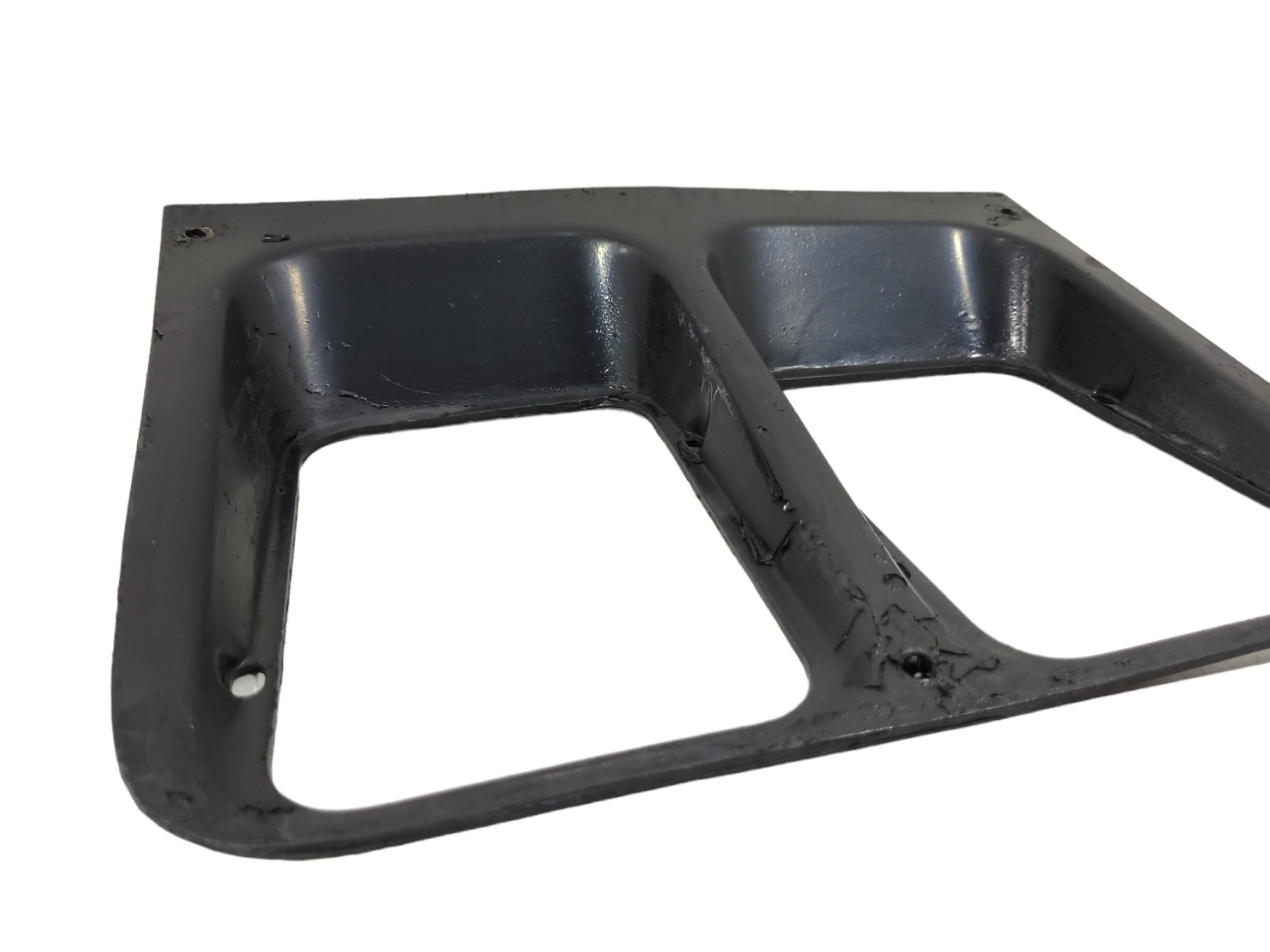 Moldura Farol Acabamento Injetado Preto M Benz 1113 1114 5