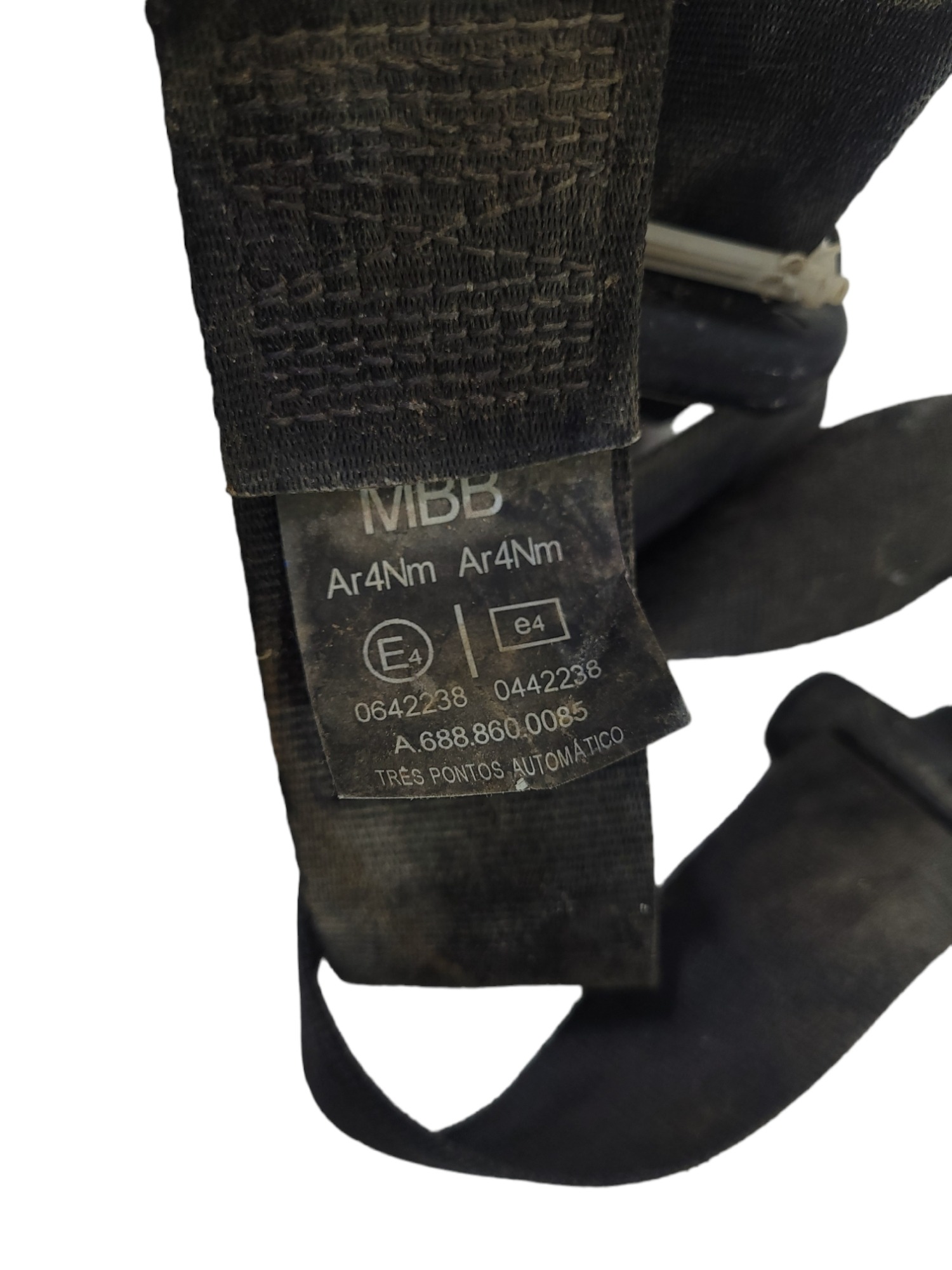 Cinto De Segurança M Benz Atron 2324 2013 a6888600085 5