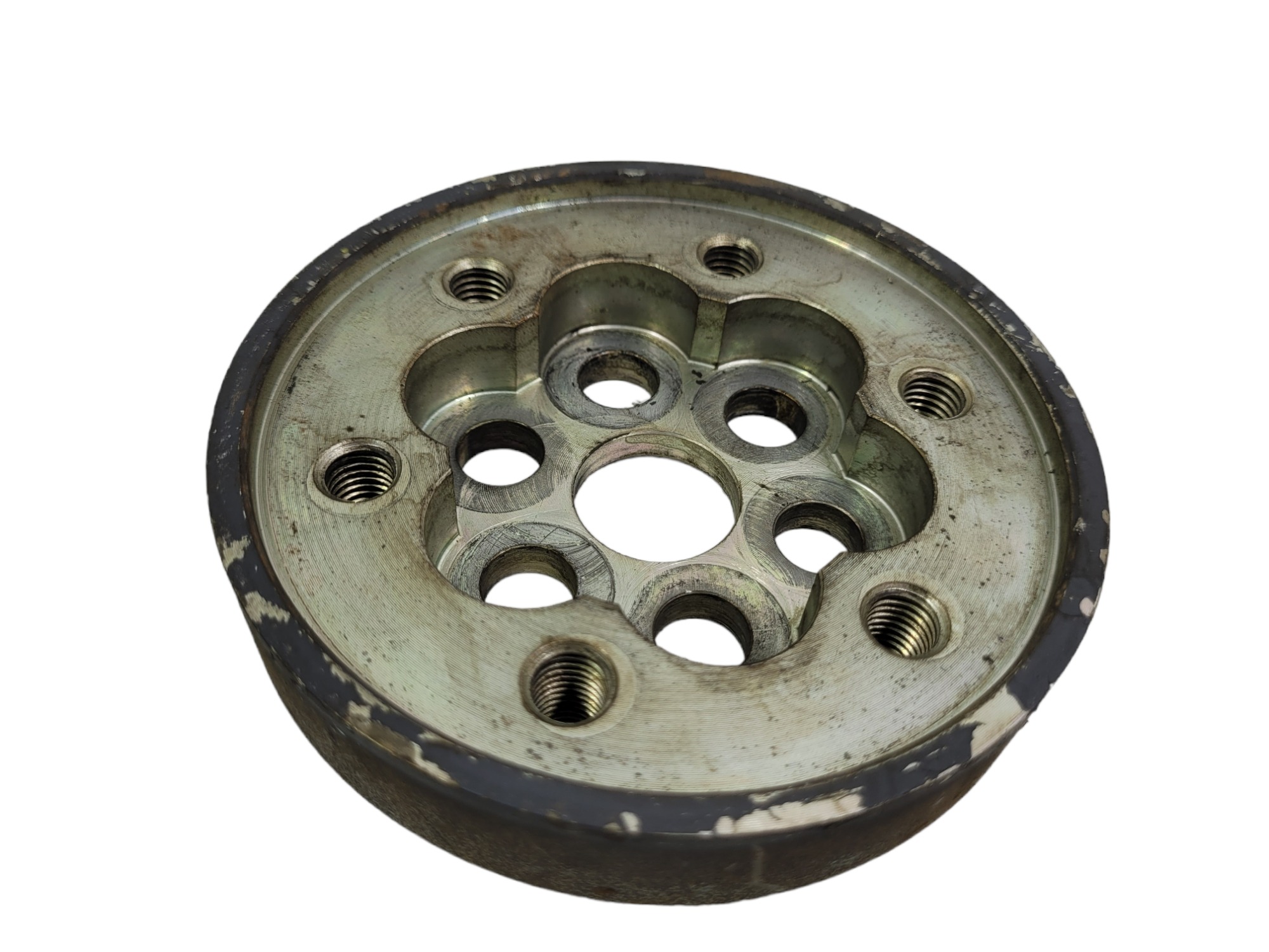 Flange Polia Do Virabrequim Motor Cummins Ford Cargo 3978478 4