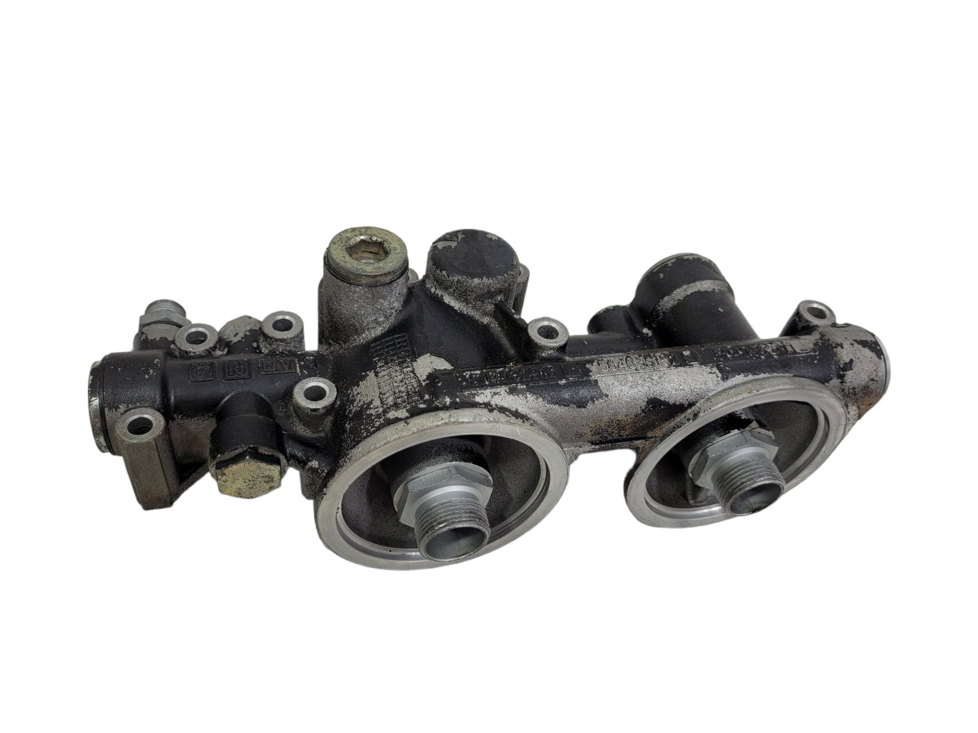 Cabeçote Filtro Lubrificante Iveco Stralis 504035152 3