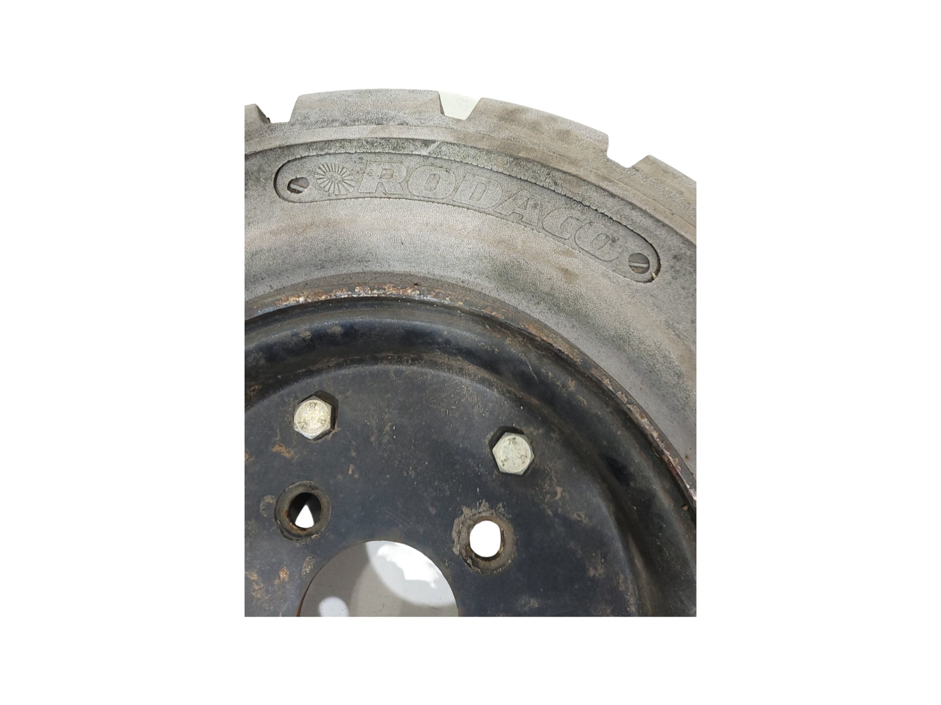 Pneu Rodaco Com Roda 4.00×8 Maciço 5