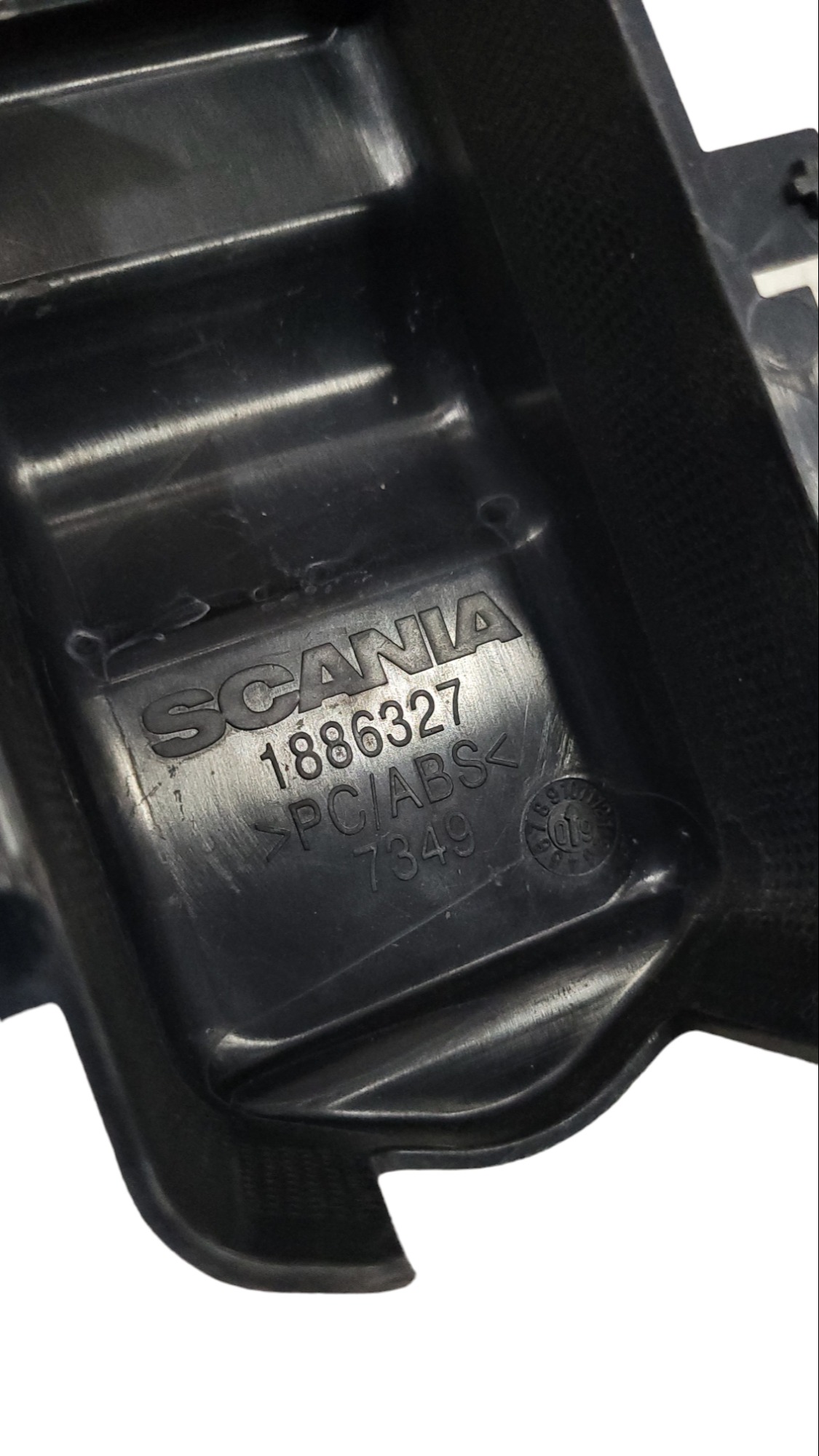 Tampa Acabamento Painel Scania S5 1886327 Preto 2
