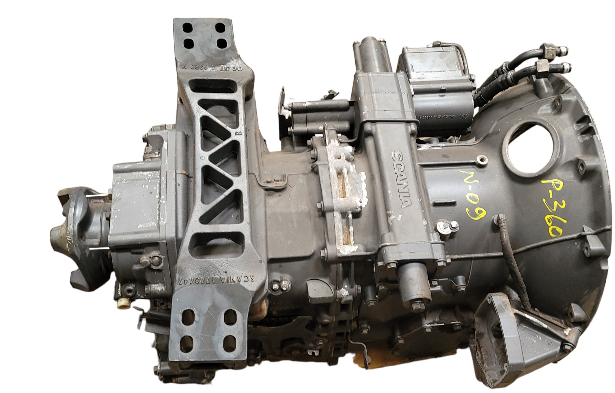 Caixa Câmbio Modelo Scania P360 Ano 2017 Revisada 6