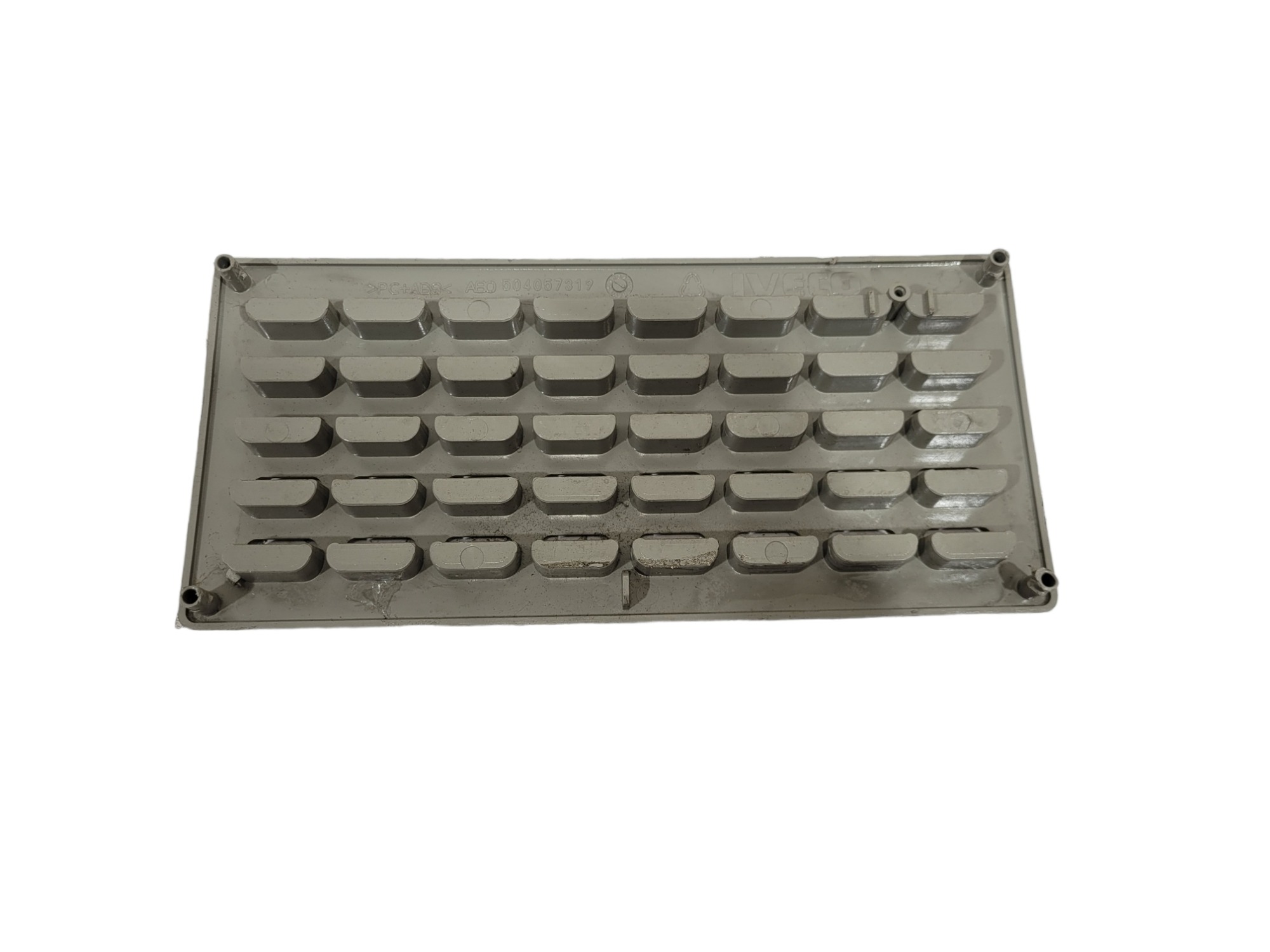 Placa Ventilação Cabine Iveco Euro Cargo 504057319 Não Se Aplica 3