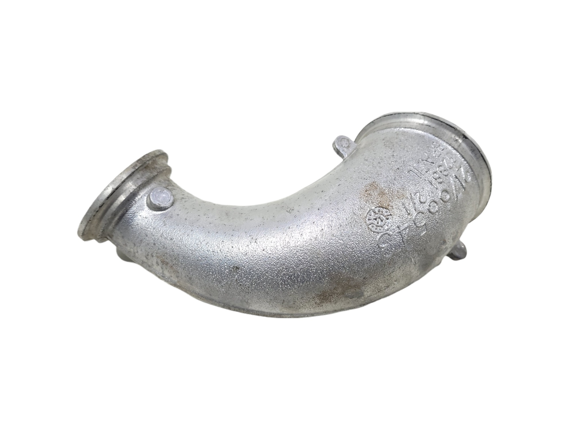 Curva Saida Turbina Volvo Vmn 21766543 Prata 1