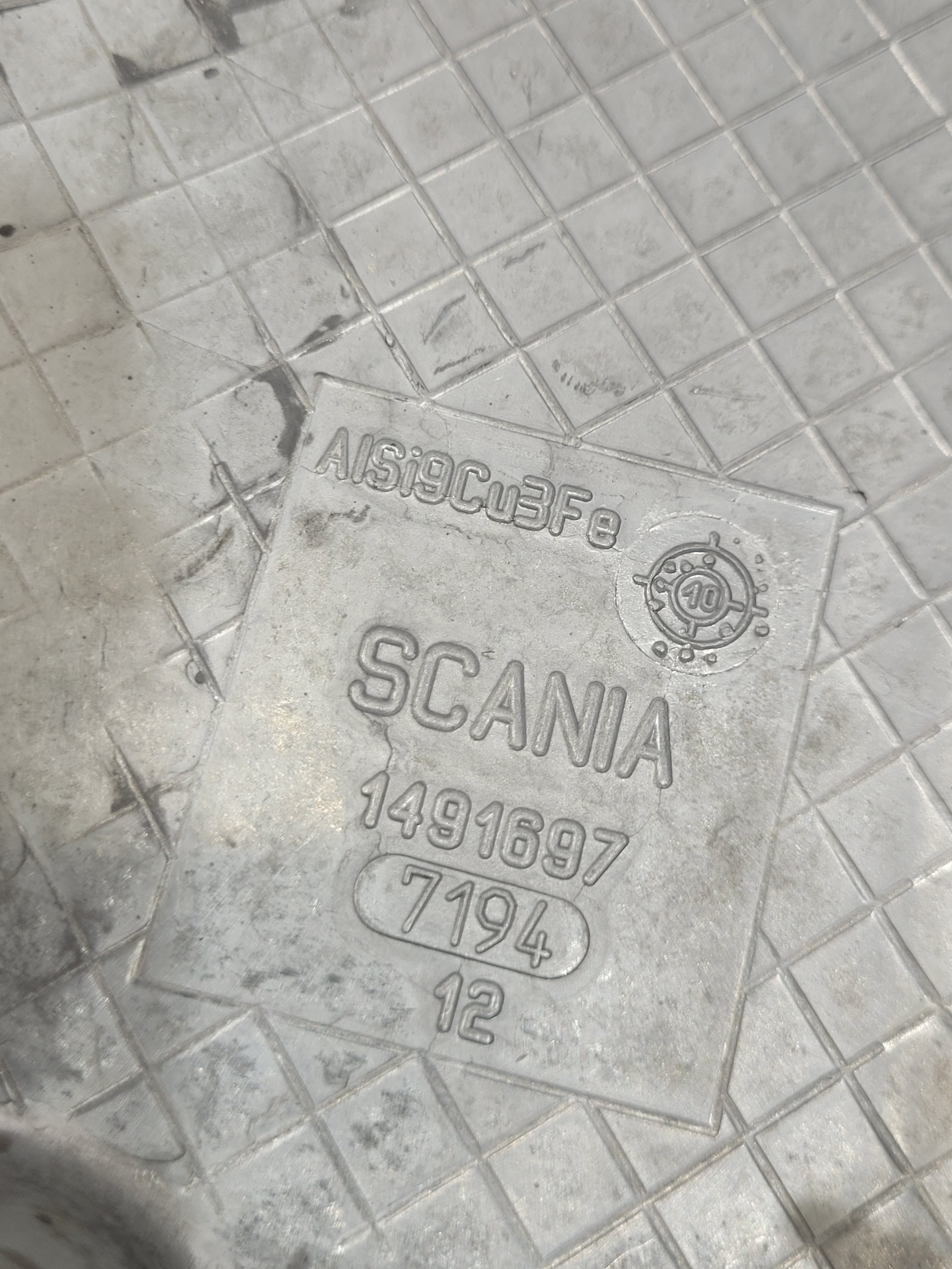 Tampa Válvula Scania 1491697 5
