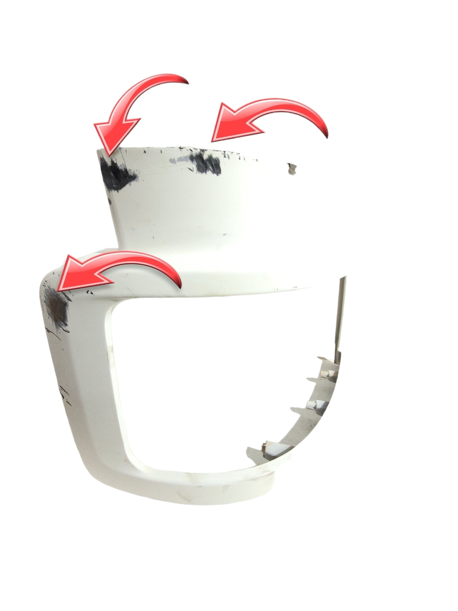 Moldura Farol Scania Série 7 2019 Em Diante Ld2427876 Branco 5