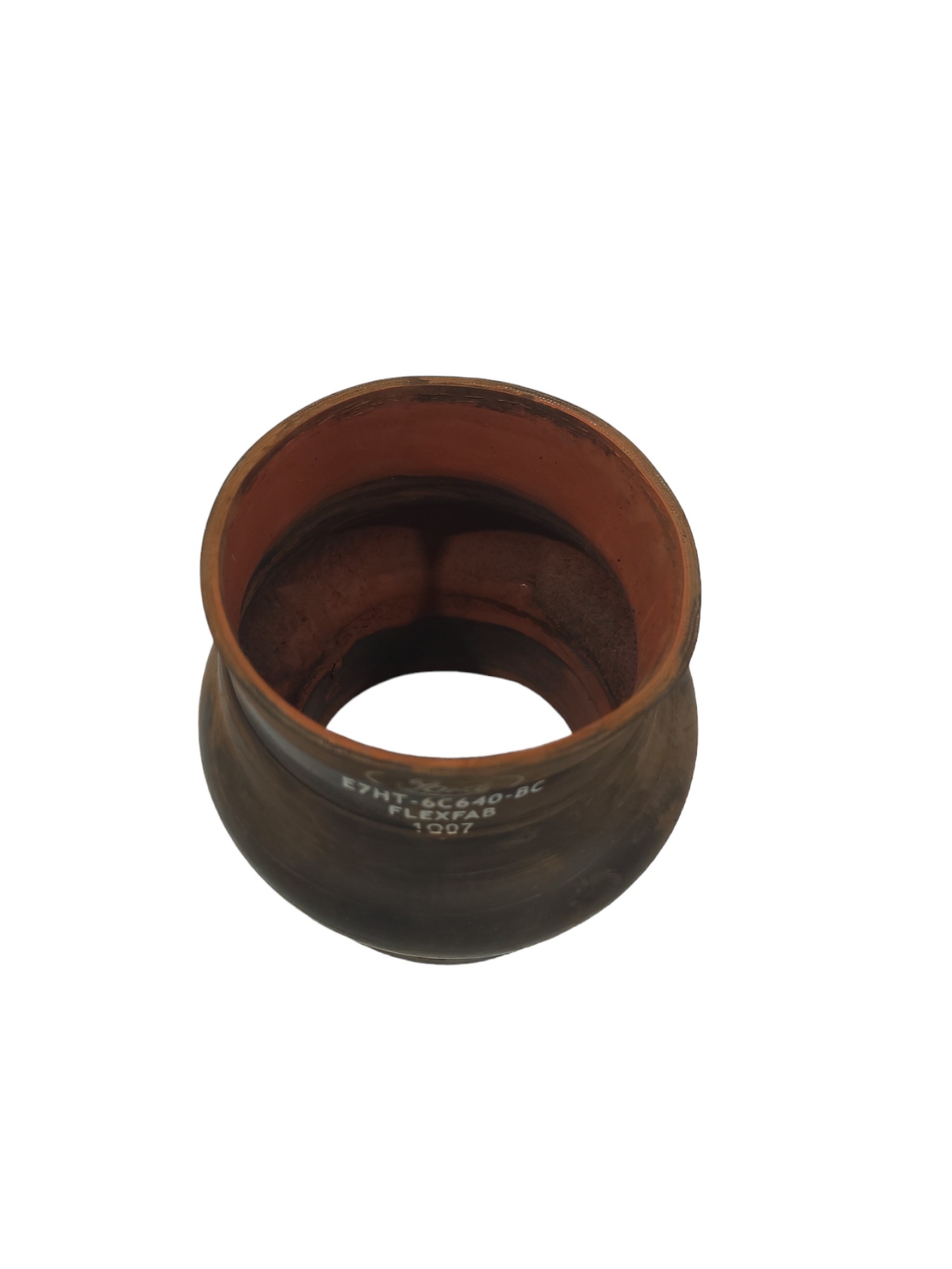 Mangueira Intercooler Ford Cargo 6c640bc Laranja 4