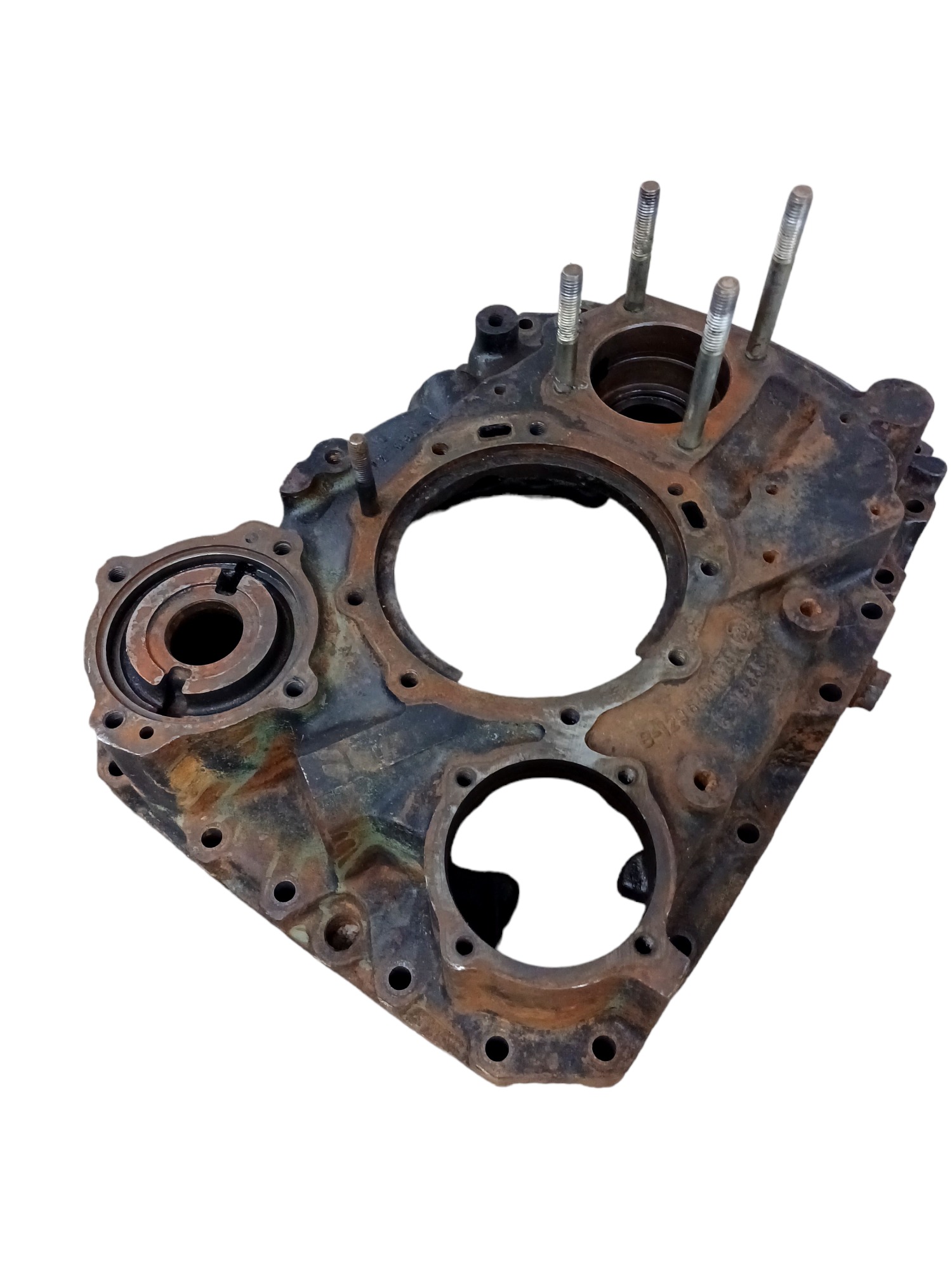 Tampa Carcaça Traseira Câmbio Zf M Benz 1296401128 4