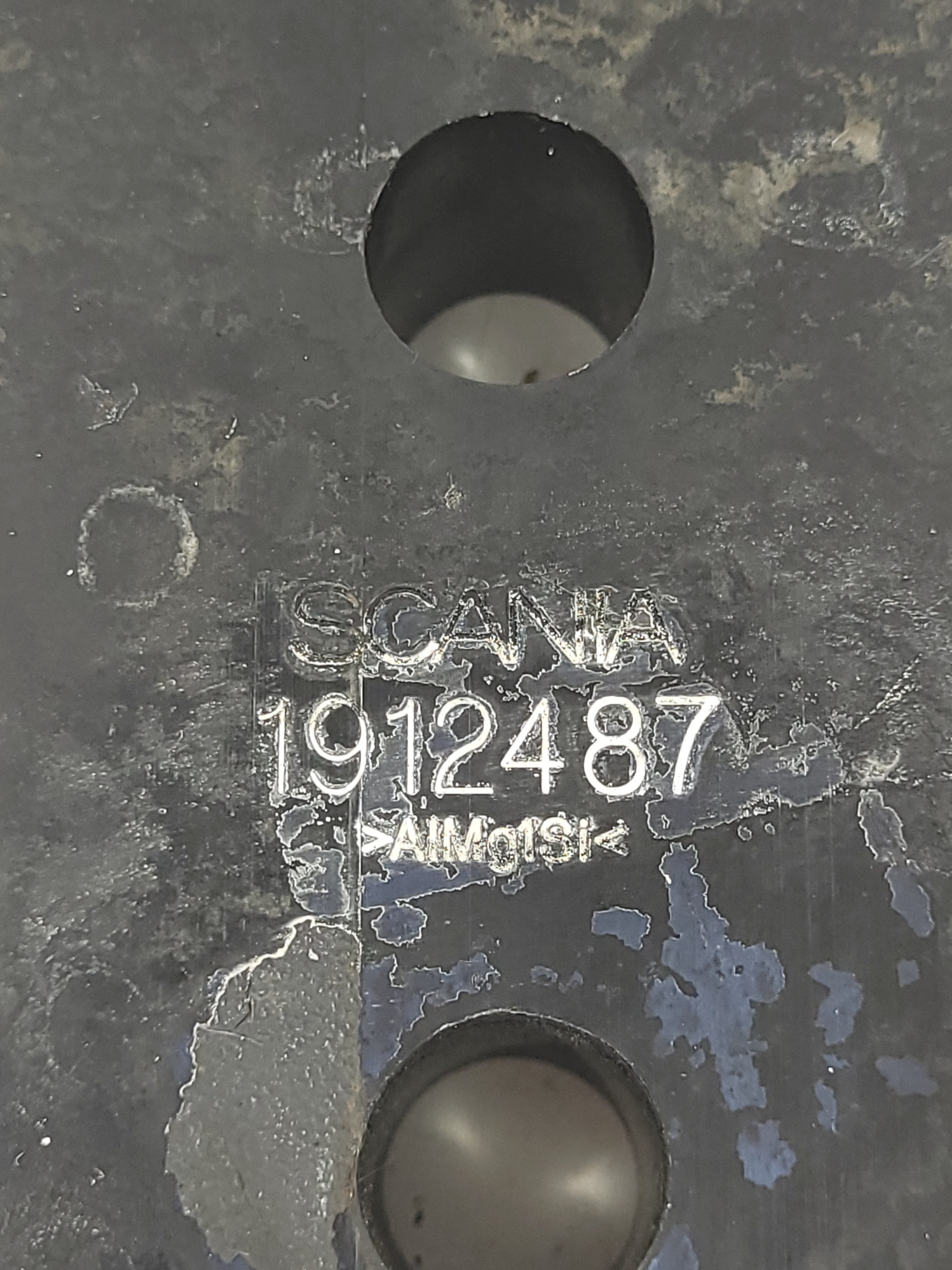 Calço Suporte Tanque Scania 1912487 5