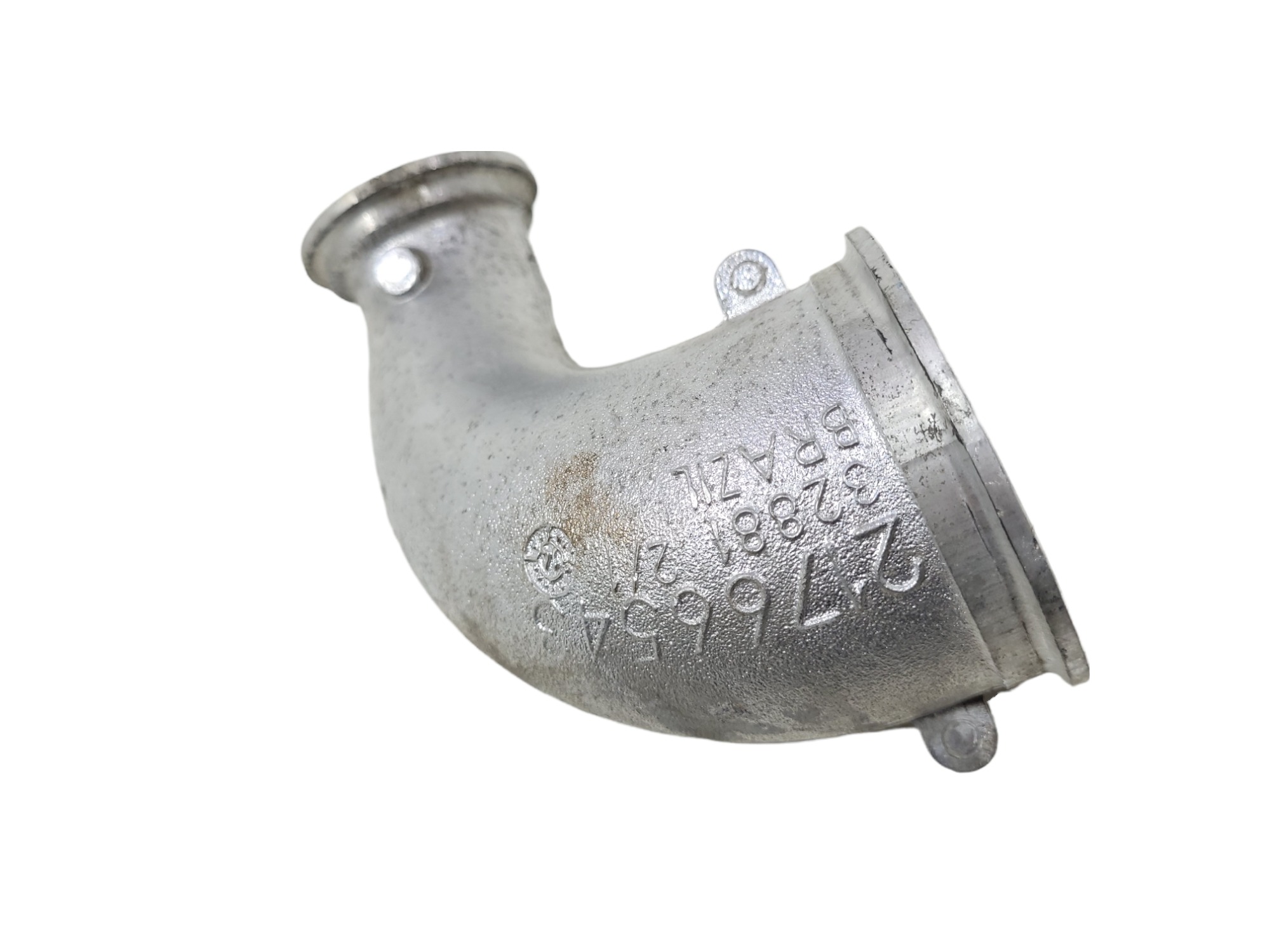 Curva Saida Turbina Volvo Vmn 21766543 Prata 3
