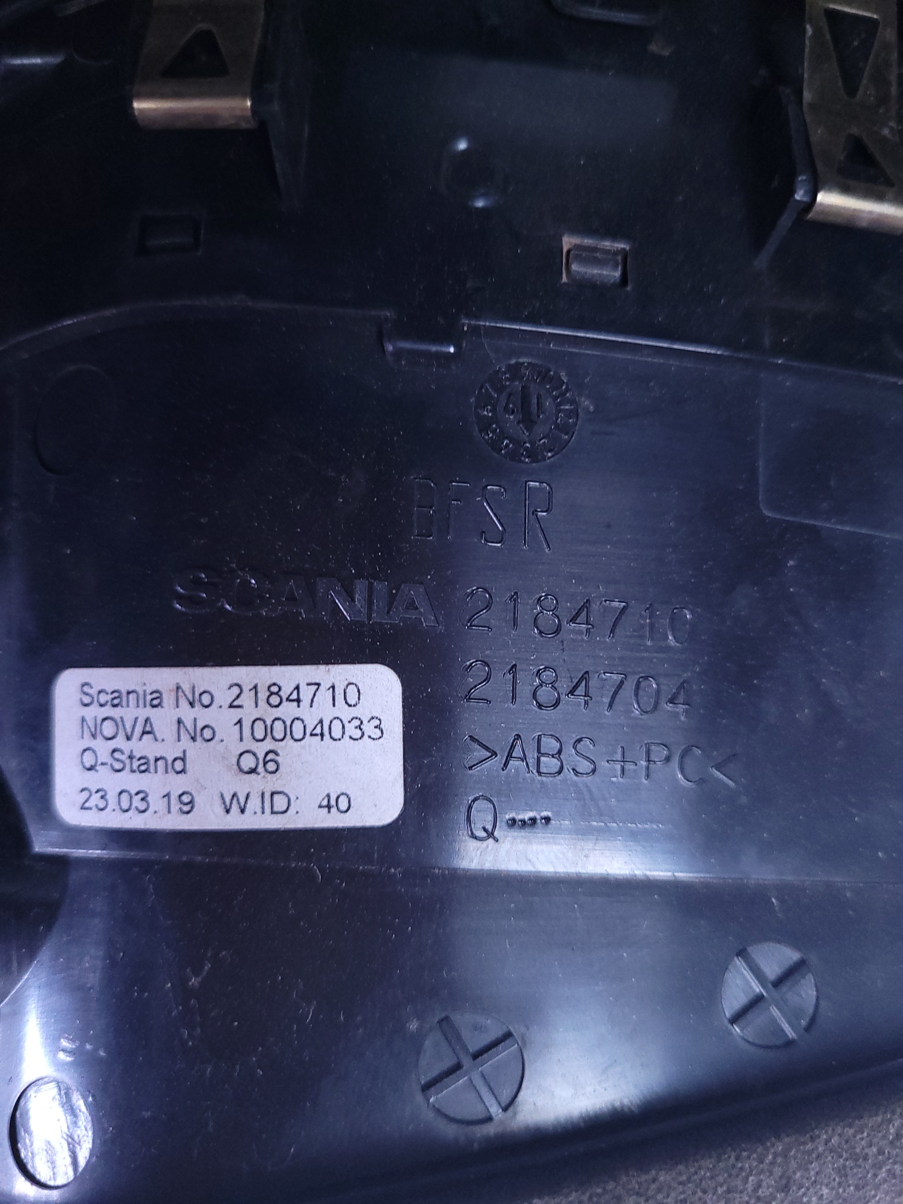 Moldura Do Painel Completo Scania R500 8