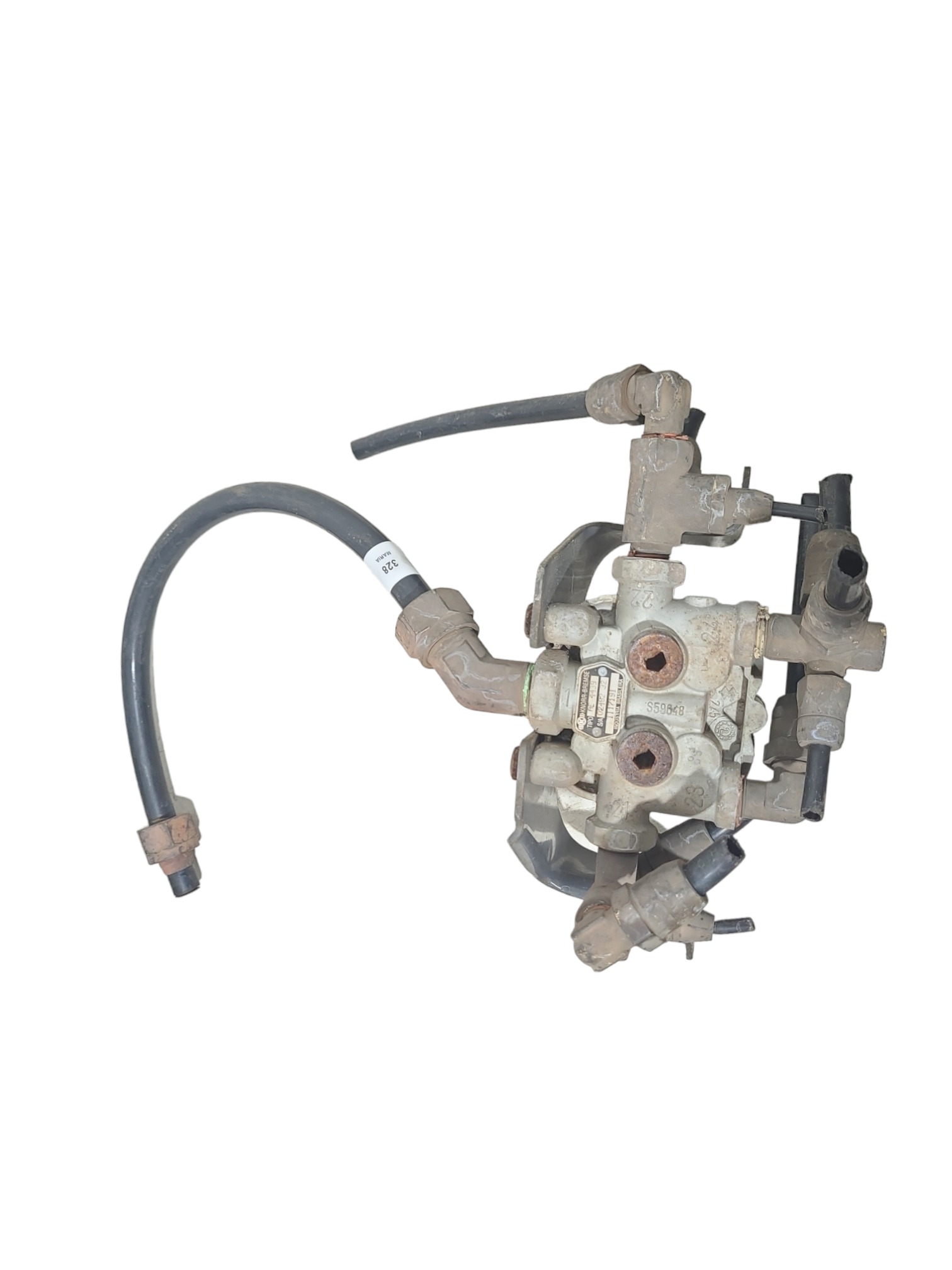 Valvula Freio 4 Guias Com Suporte Ford Cargo 815 4