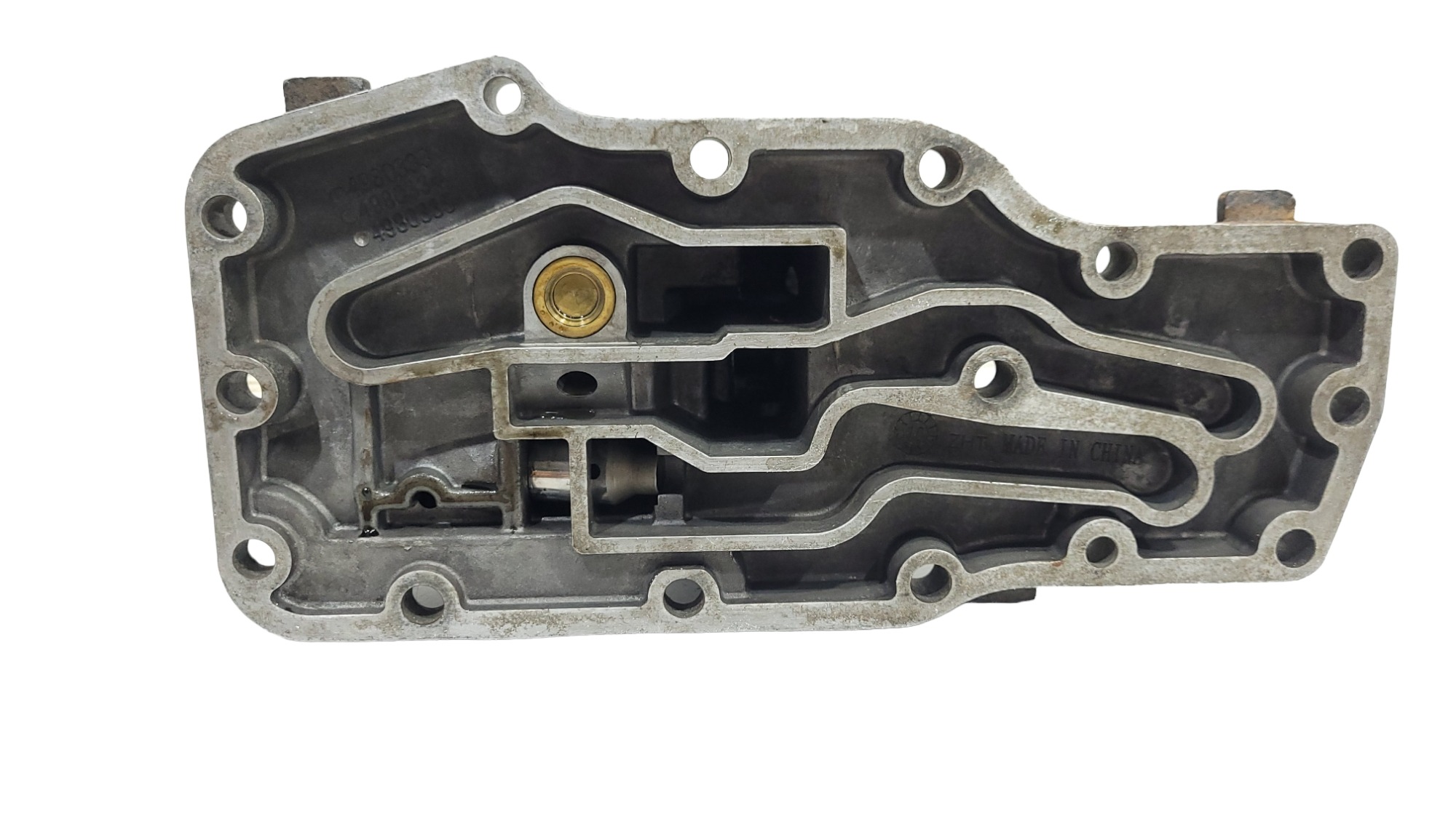 Cabeçote Filtro Óleo Motor Cummins Isb 4980333 4