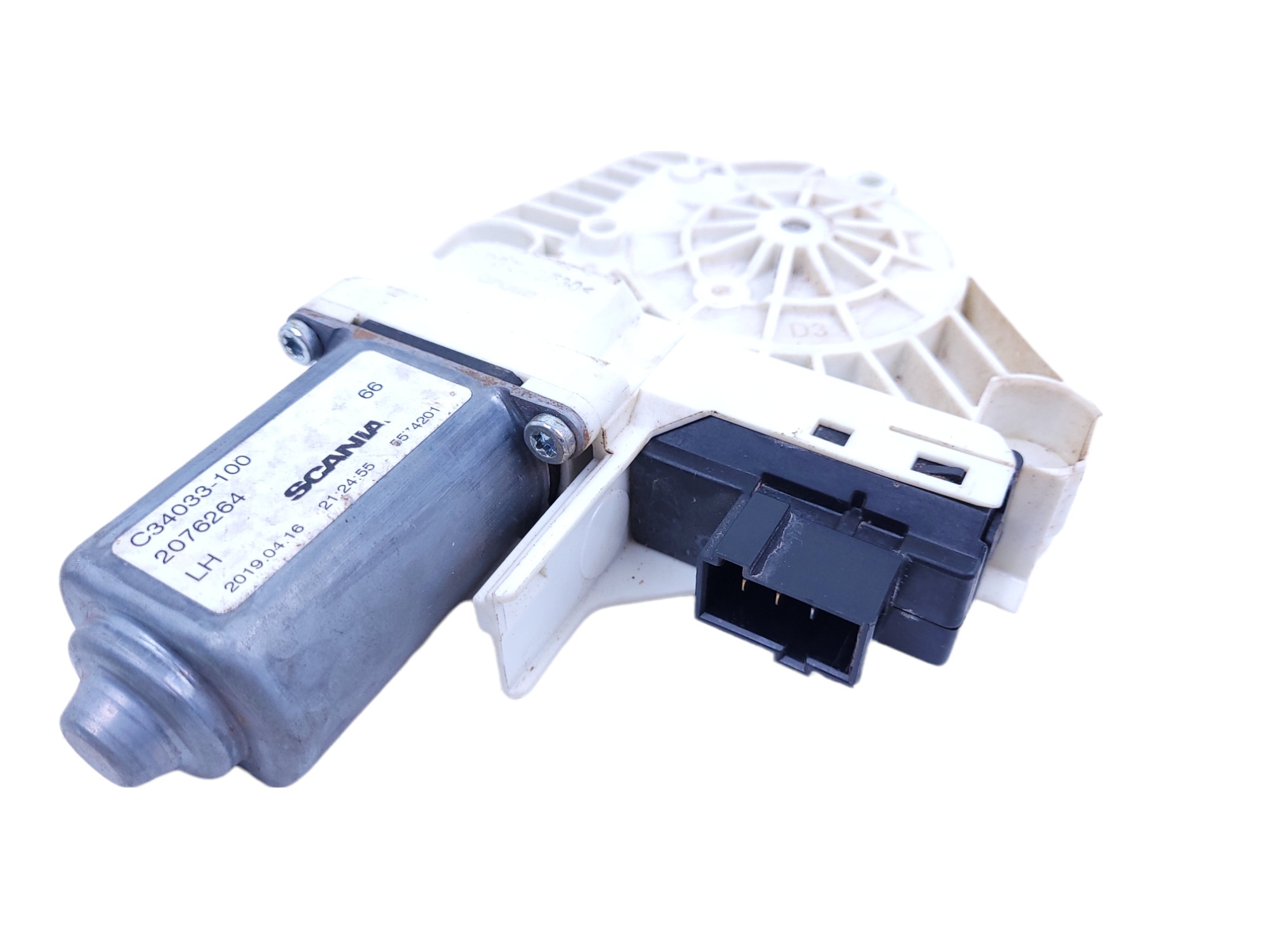 Motor Do Vidro Elétrico Esquerdo Scania R500 2076264 4