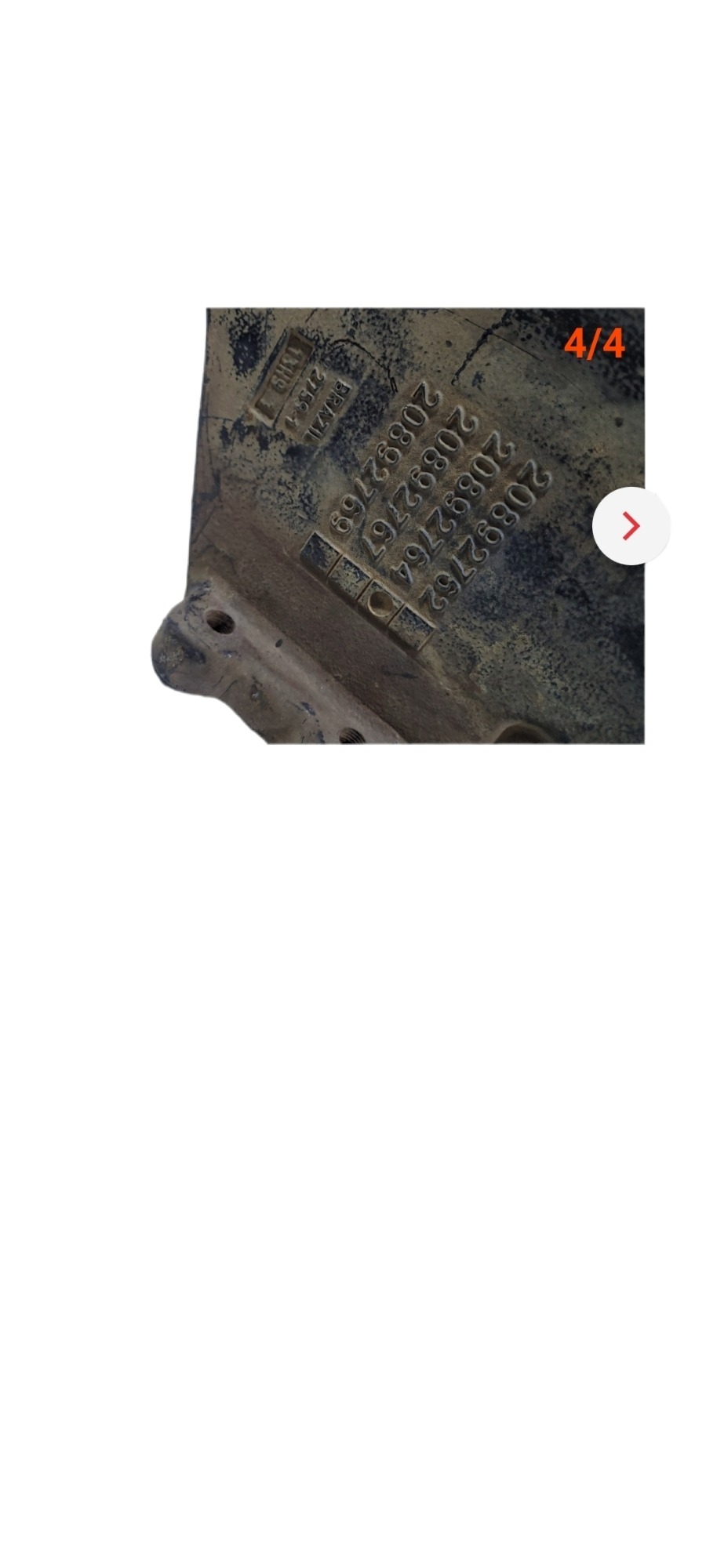 Suporte Dianteira Volvo Vm 20892762 4