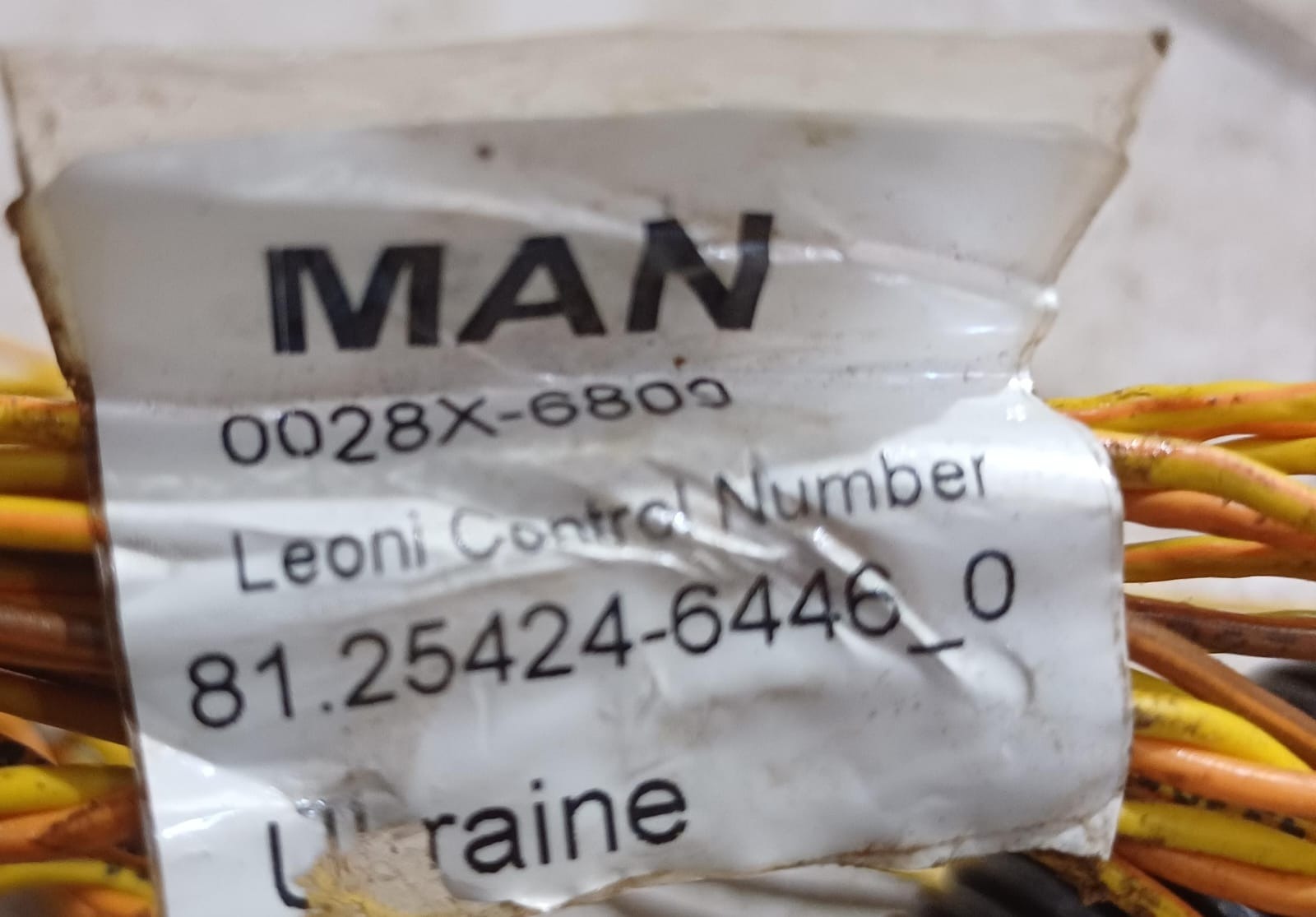 Chicote Motor Man Tgx 812542464460 8
