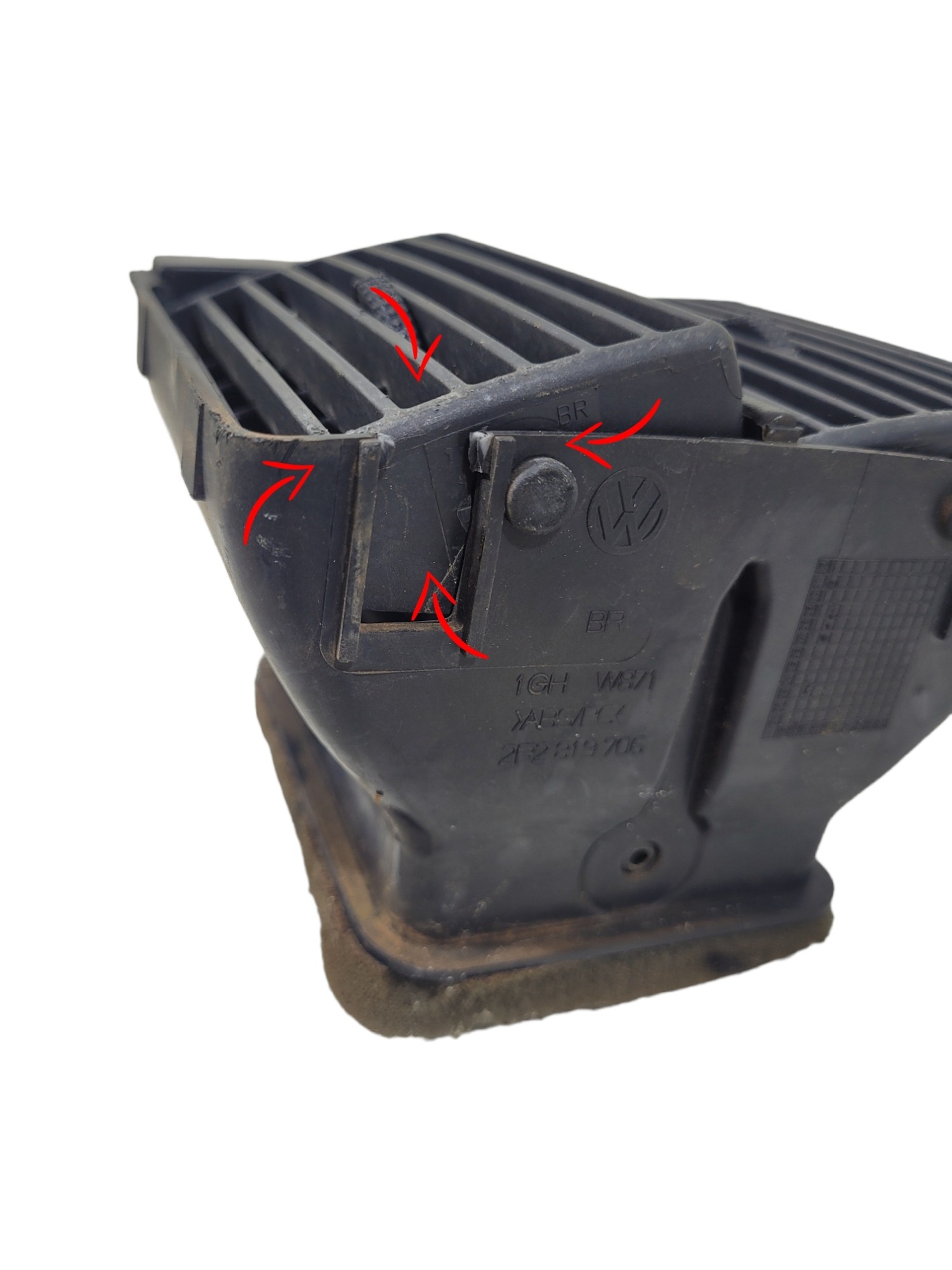 Difusor Ar Painel Direito Vw Constellation2r2819706 6