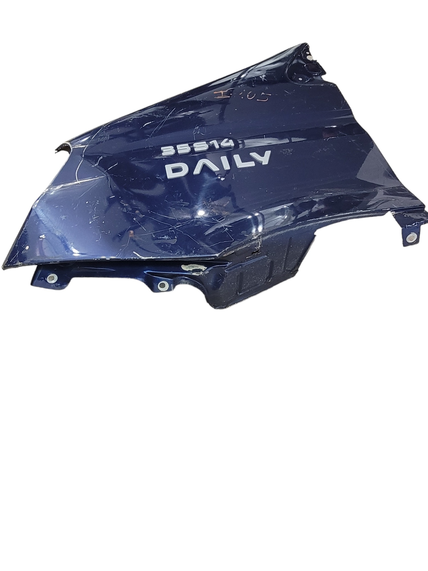Paralama Dianteiro Esquerdo Para Iveco Daily 3800002 Não Se Aplica 2