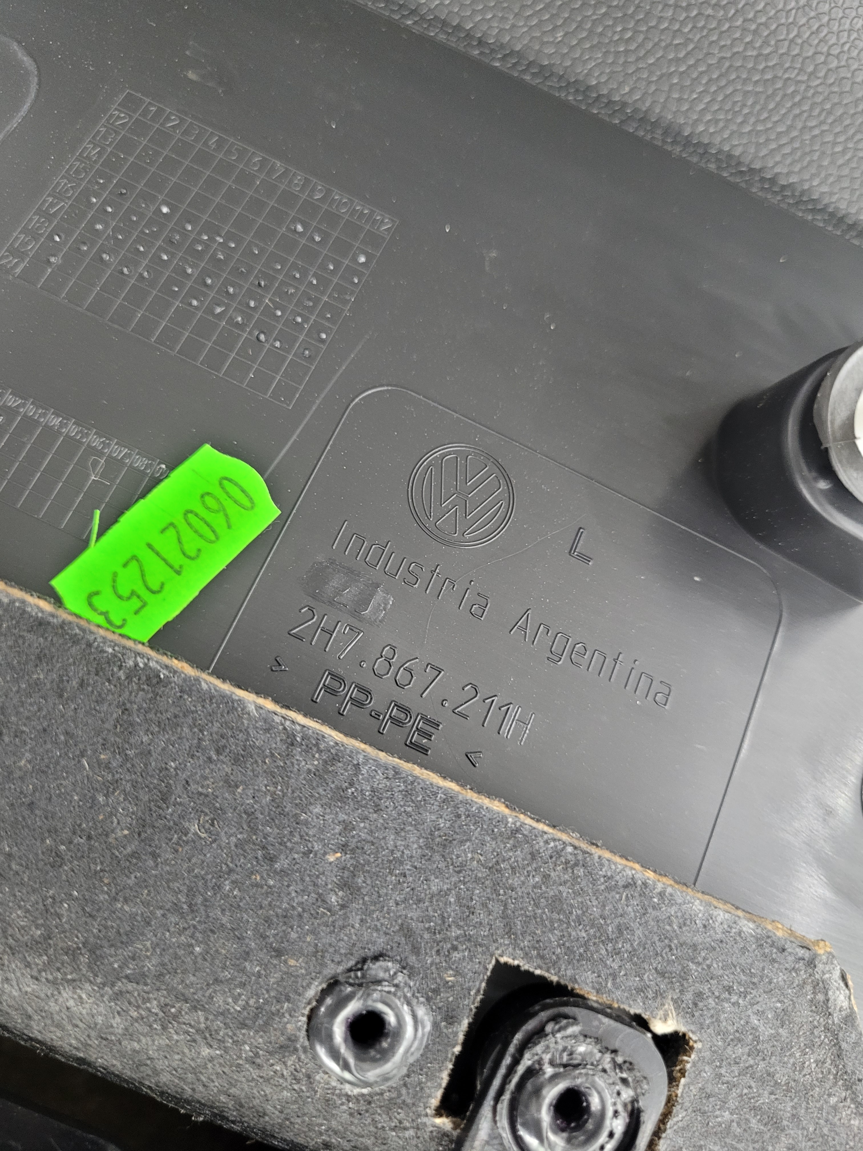 Forro Porta Traseira Esquerda Amarok 2h7867211h 5