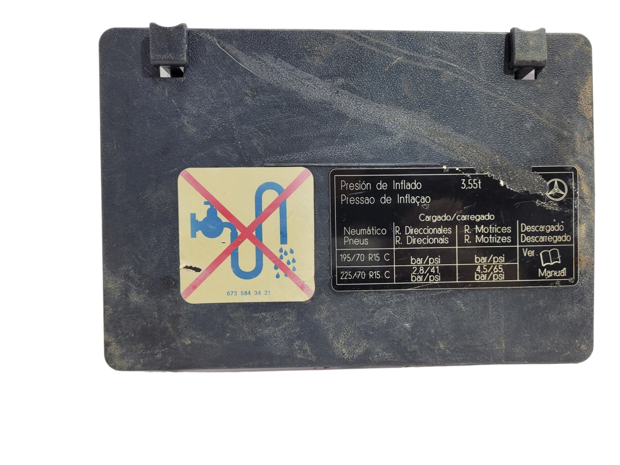Moldura Inferior Banco Sprinter 9015450103